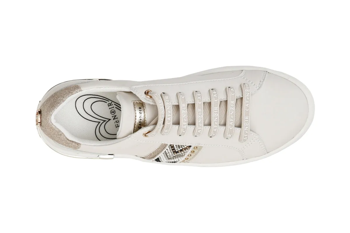 Lightweight Material Caf??Noir Sneakers da donna C1DS9210 W001 white