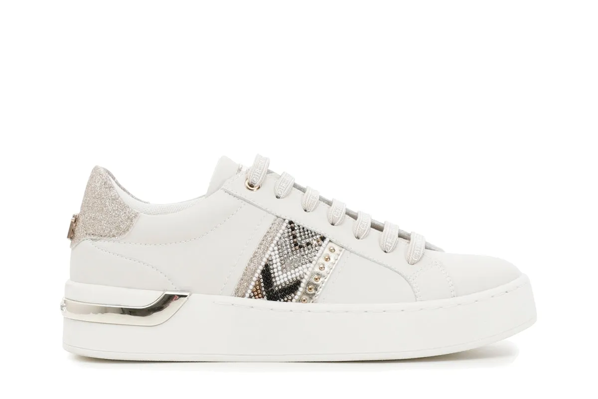 Contoured Footbed Support Caf??Noir Sneakers da donna C1DS9210 W001 white