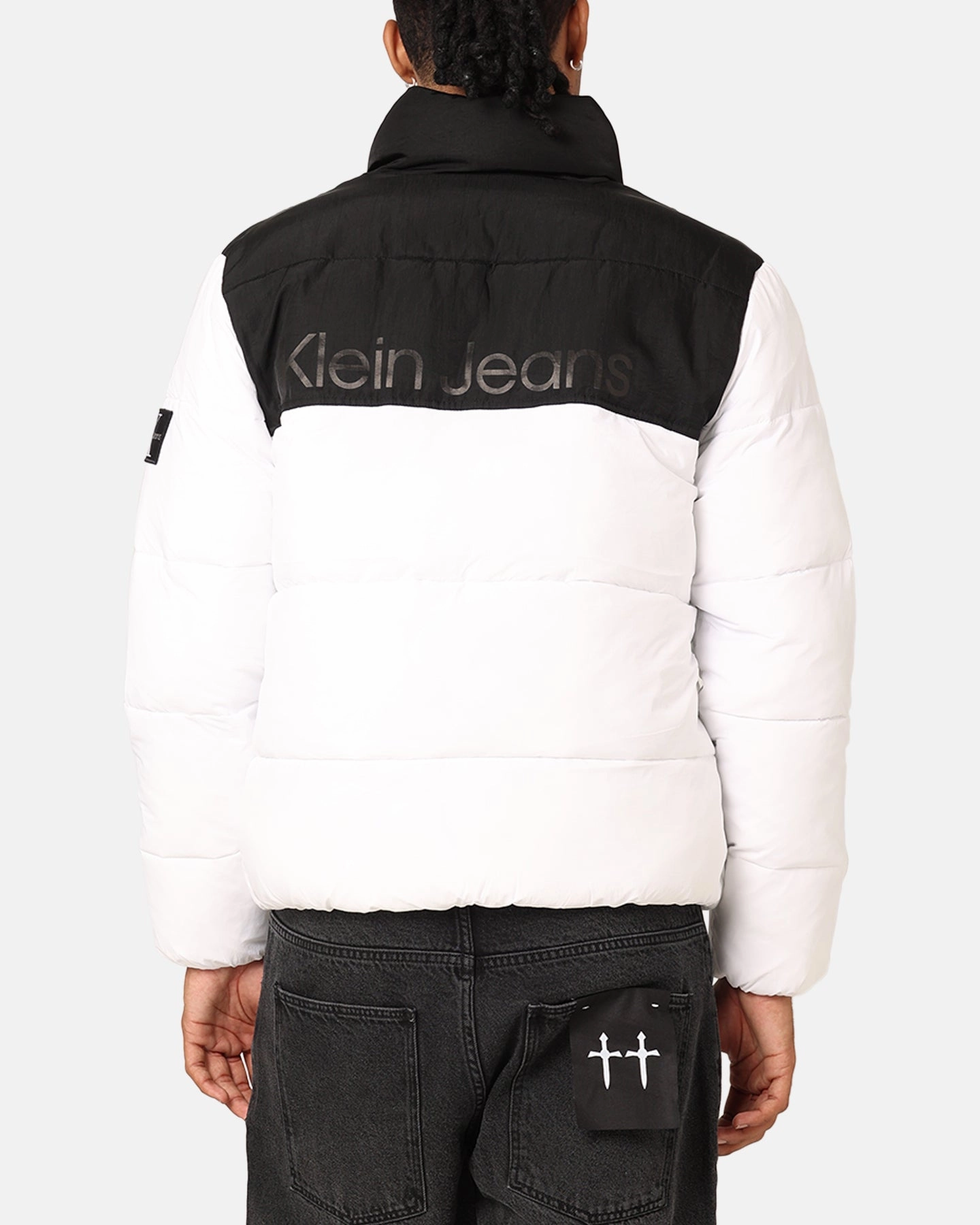 Calvin Klein Blocking Puffer Jacket Bright White Active Movement
