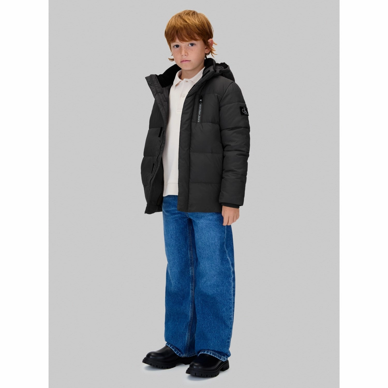 ReinforcedElasticHem Temperature Adaptive Calvin Klein Essential Puffer Jacket Ck Black