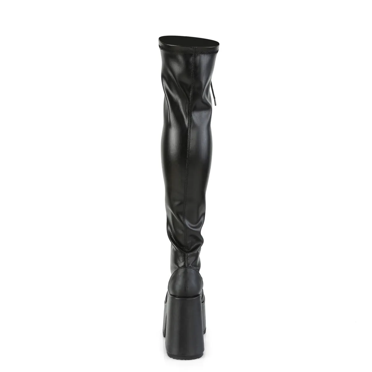 CAMEL-300 Demoniacult Alternative Footwear Women's Over-the-Knee Boots