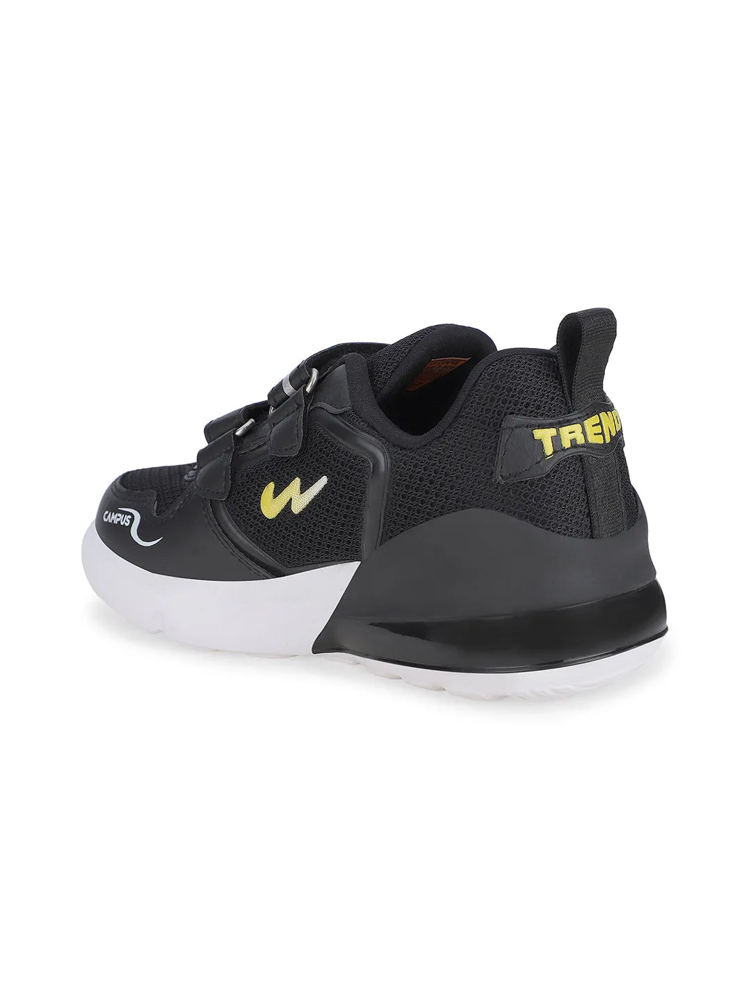 CAMP-HASHTAG Black Kid's Running Shoes