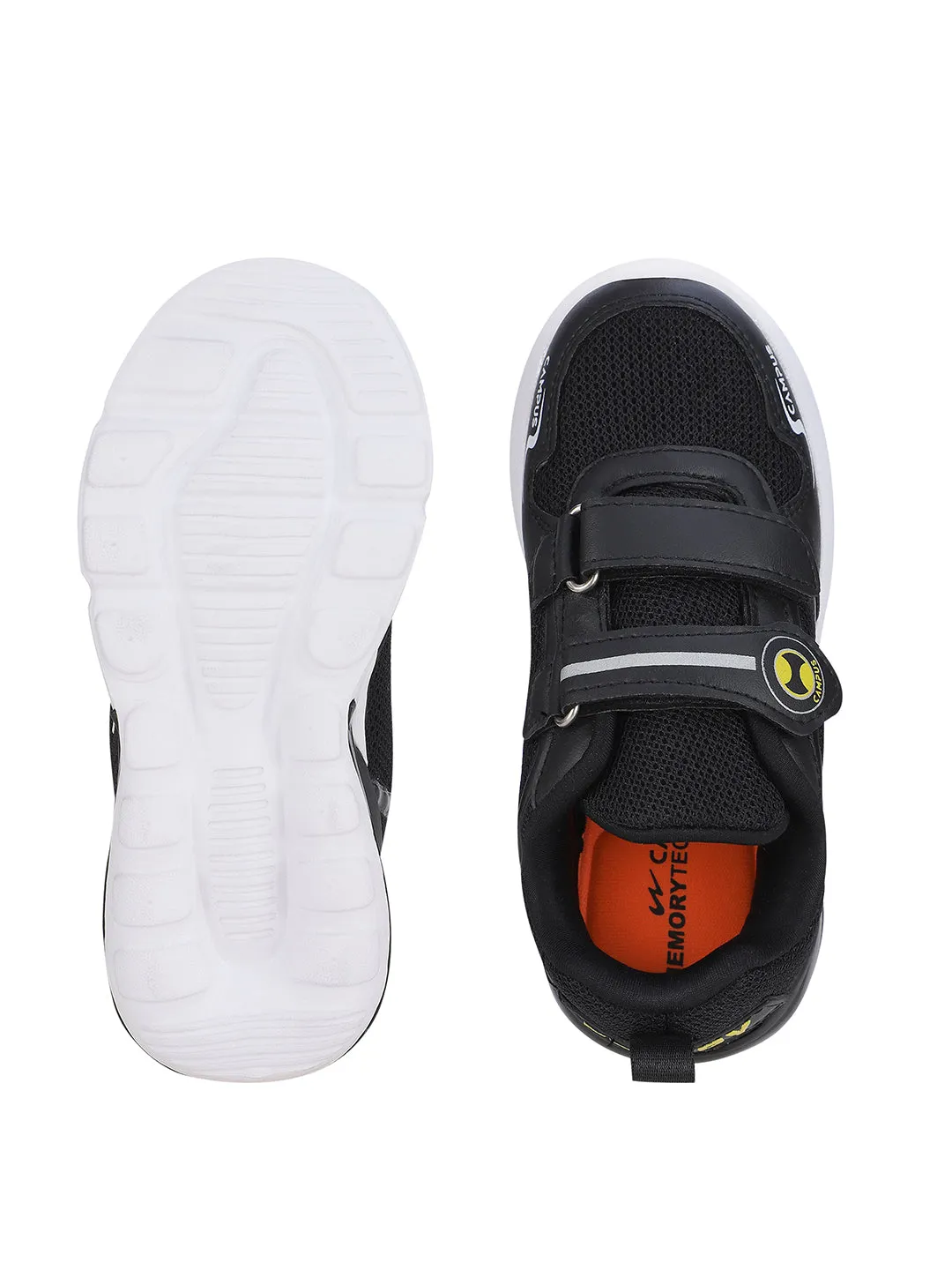 CAMP-HASHTAG Black Kid's Running Shoes