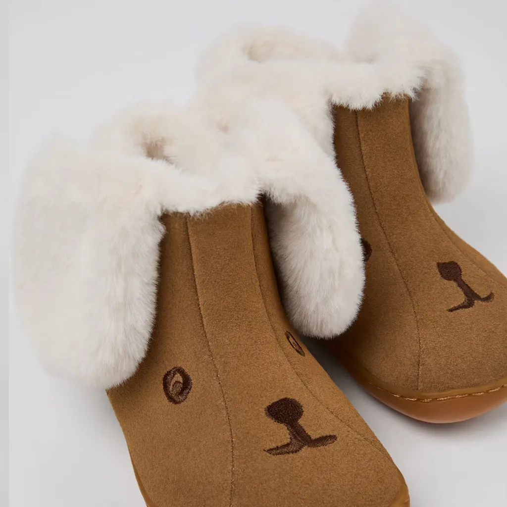 Camper For Kids Twins Nubuck Mid Boots