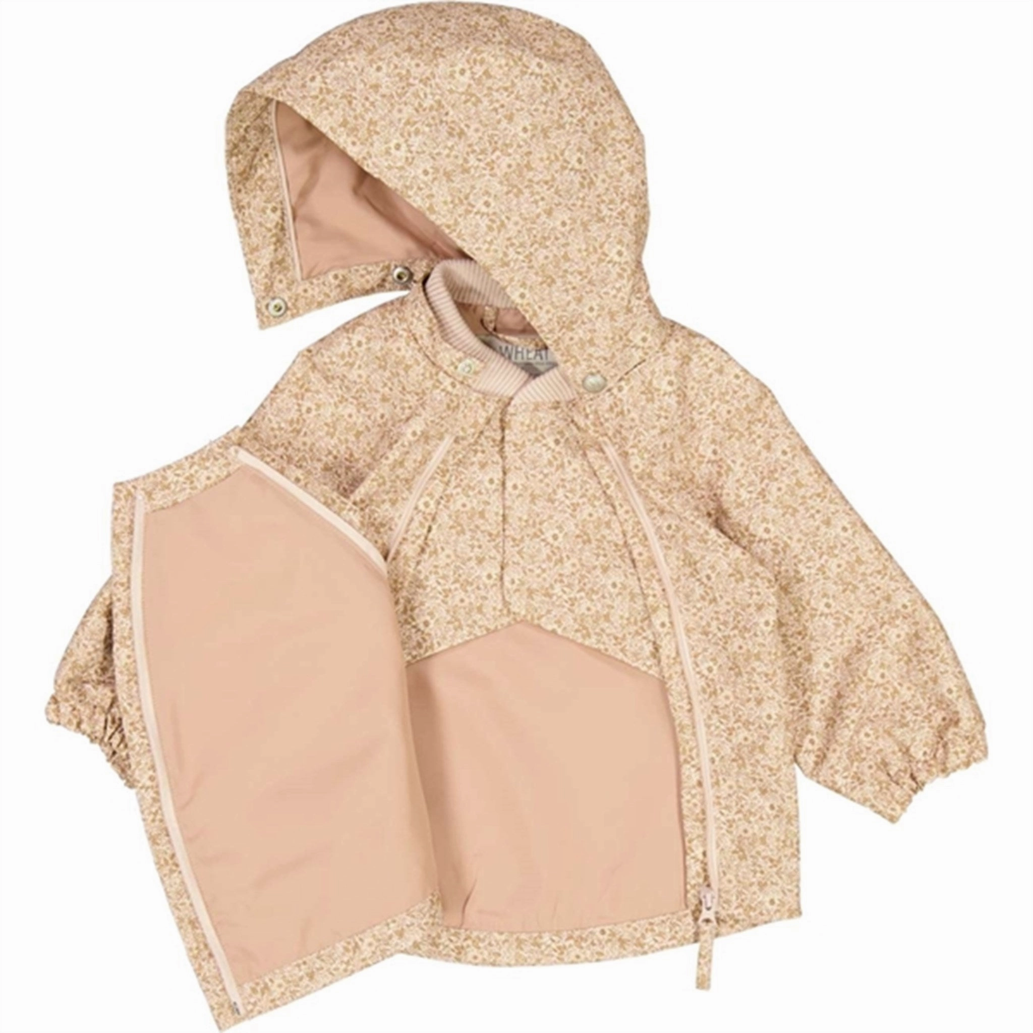 Comfy Fit Wheat Jacket Sveo Tech Rose Dust Flowers