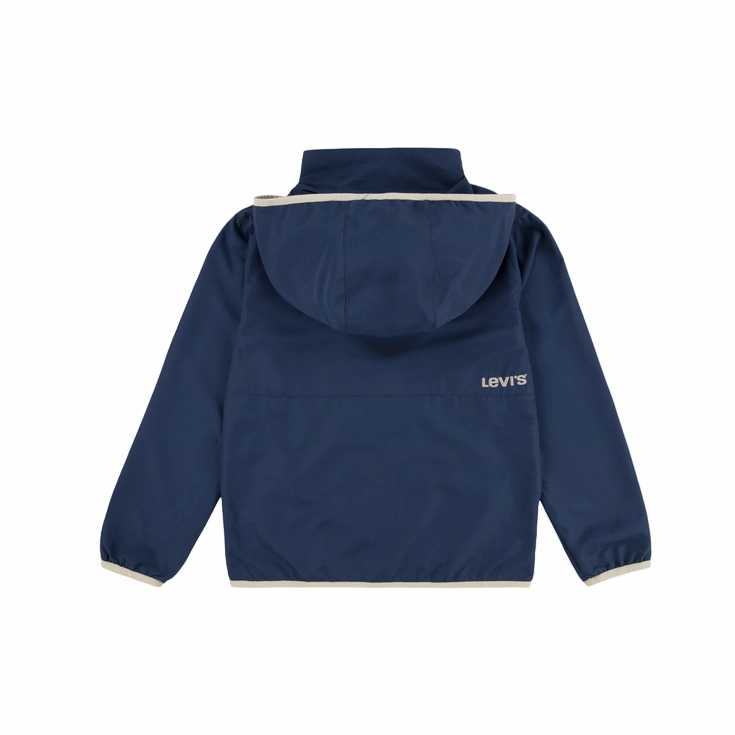 Levi's Kids Giubbino leggero da ragazzi con cappuccio 9EK396-BCF blu Patchwork Relaxed Fit