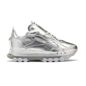 Adjustable lacing Weekend Walk   Cardi B Wmns Classic Leather 'Silver'
