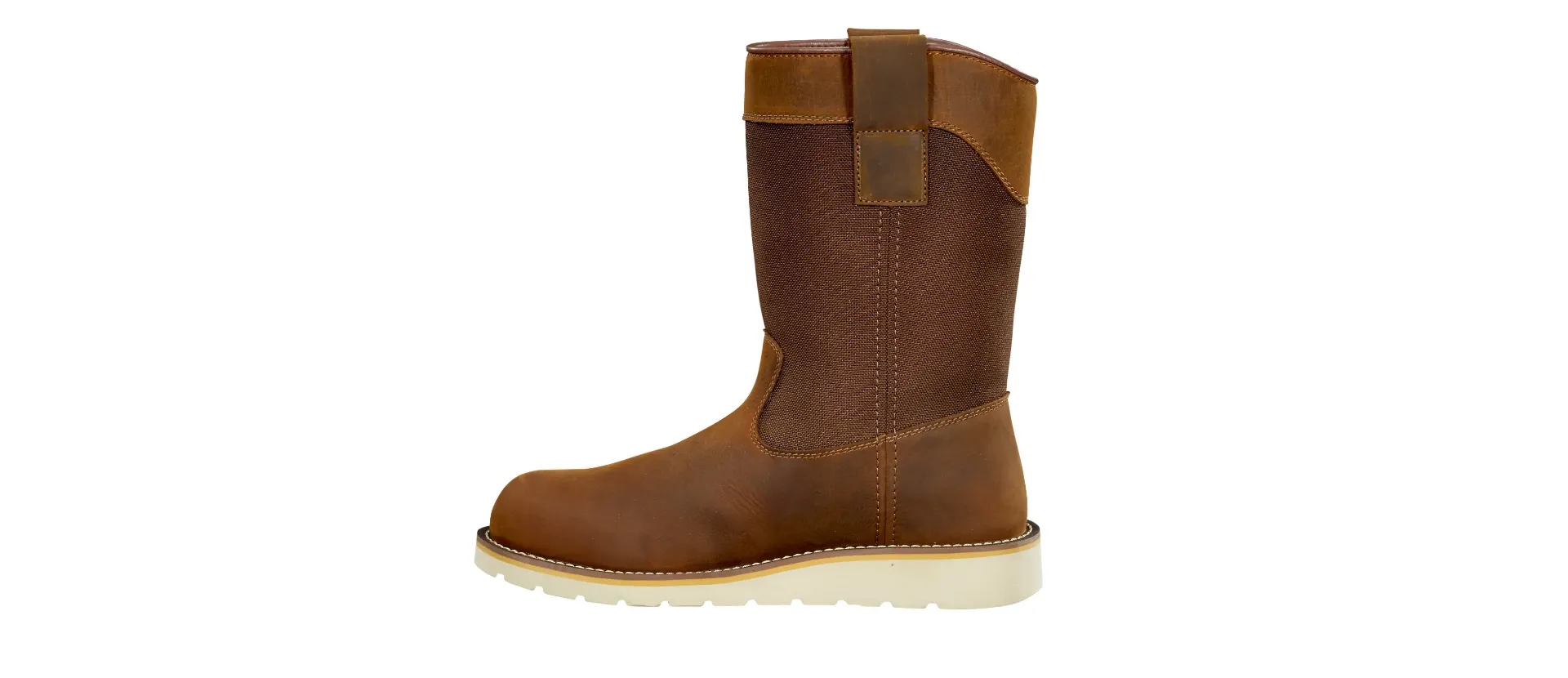 CARHARTT Men's Wellington Wedge Boot 10 Inch  Round Toe Waterproof Soft Toe Work Boots FW1032