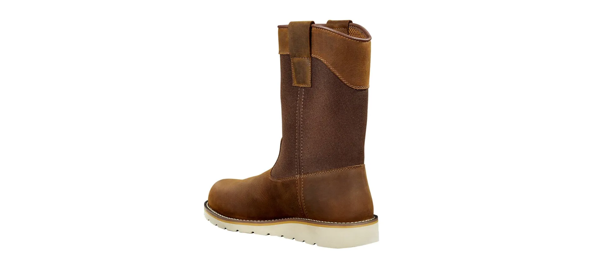 CARHARTT Men's Wellington Wedge Boot 10 Inch  Round Toe Waterproof Soft Toe Work Boots FW1032