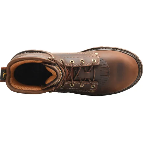 Carolina CA7528 Men's 28 Series 6" Composite Toe Waterproof Work Boot - Brown