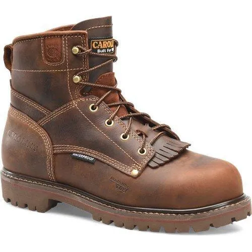 Carolina CA7528 Men's 28 Series 6" Composite Toe Waterproof Work Boot - Brown