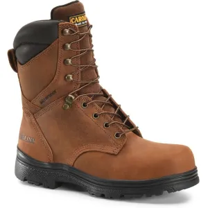 Carolina Men's Surveyor 8" Steel Toe Waterproof Slip Resist Work Boot -Brown- CA3524