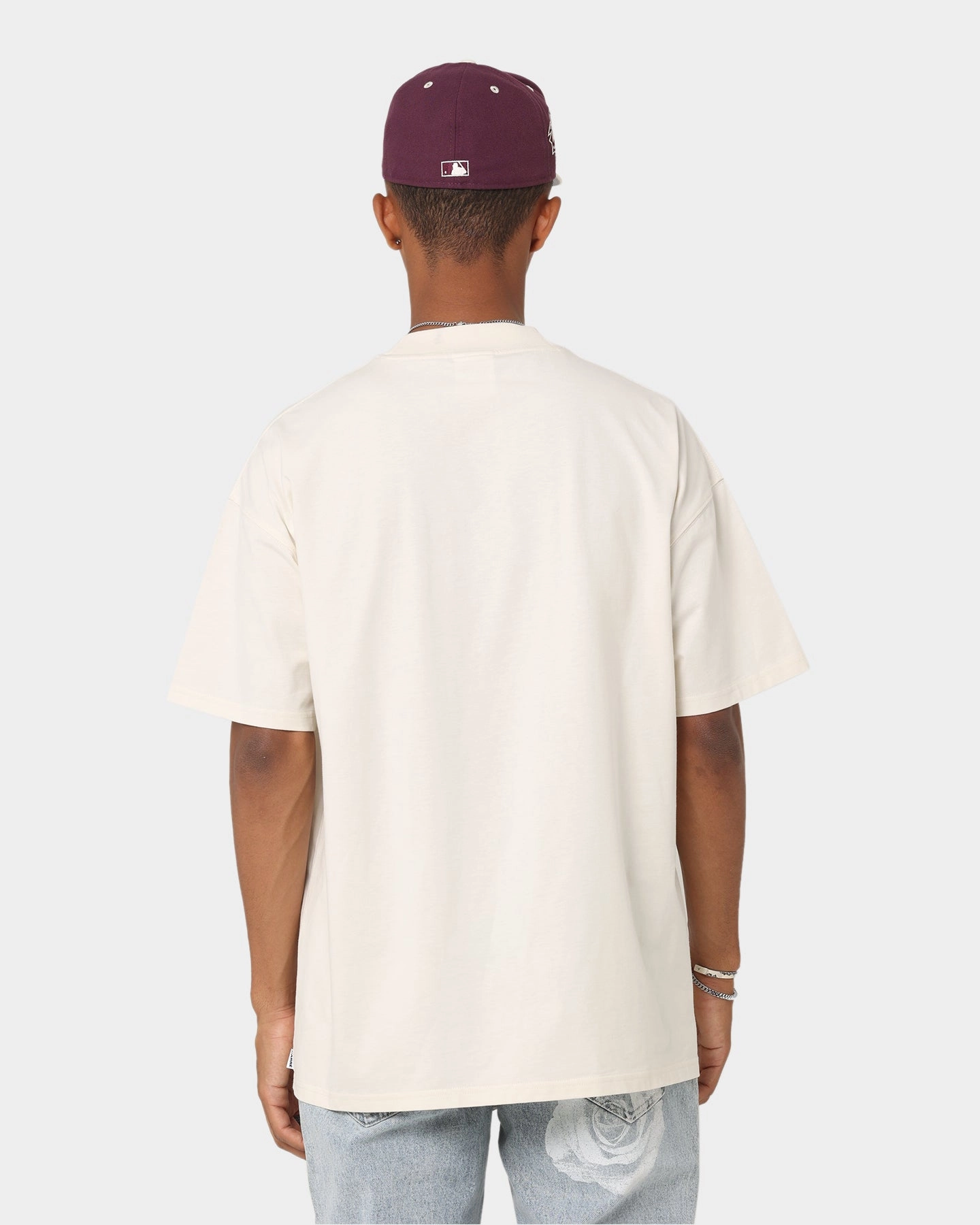 High-Quality Fabric Printed Logo Carr?? Arch Oversized T-Shirt Off White