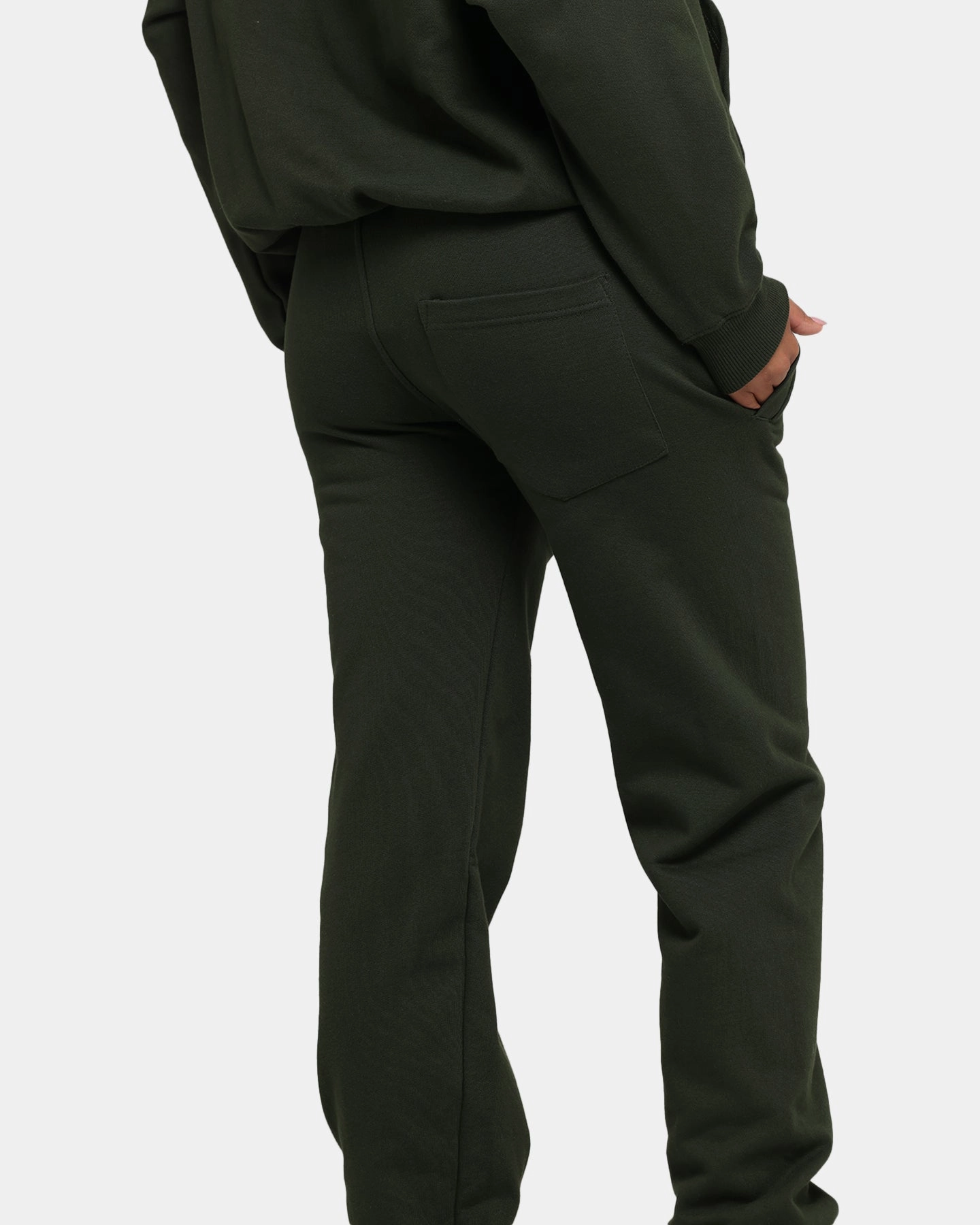 Carr?? Blanc Sweatpants Dark Green Abrasion Resistant Surface Chill Wear