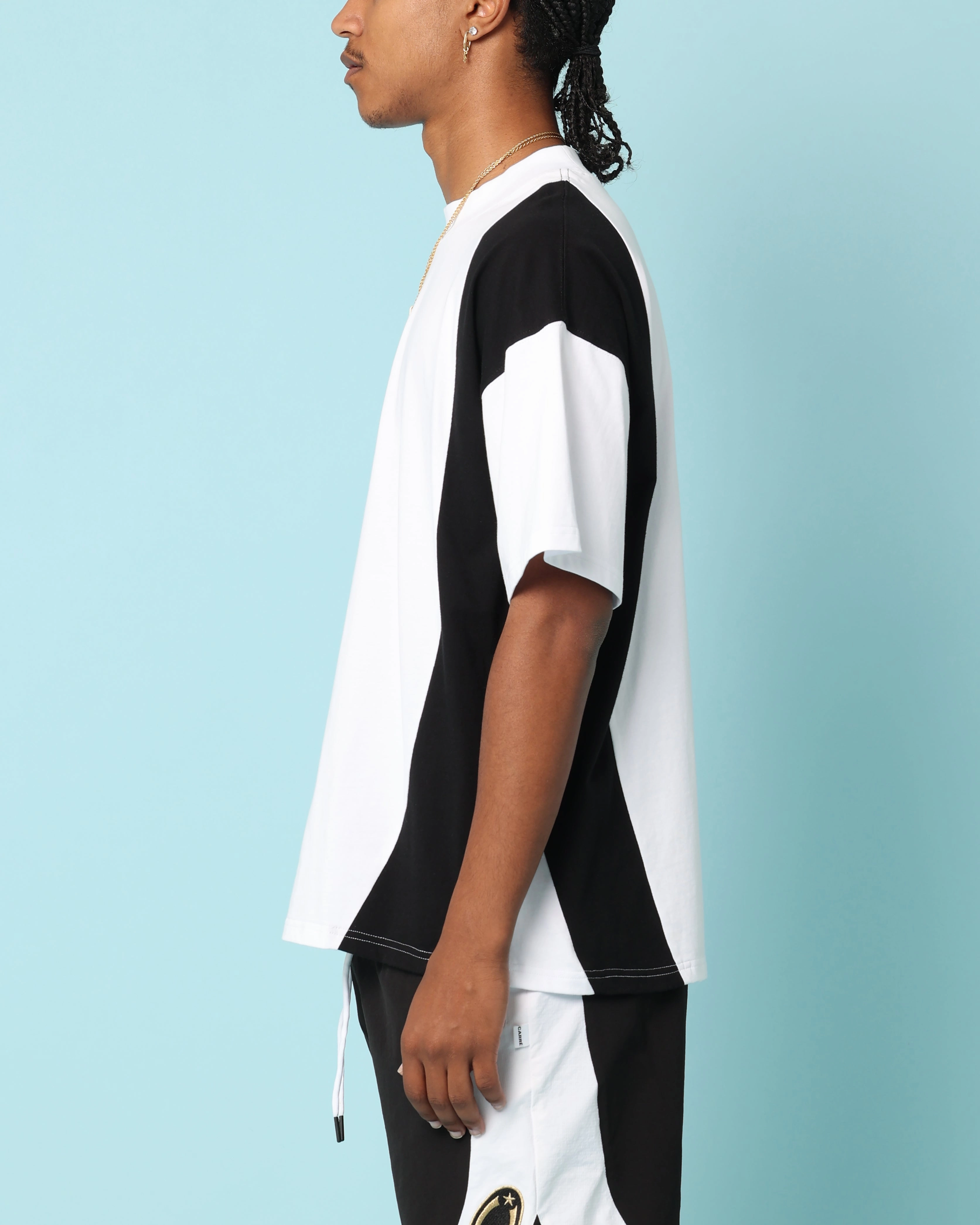 Carr?? C-Star Oversized T-Shirt White/Black Bohemian