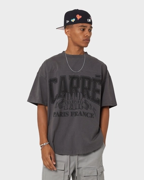 Carr?? Champs G.I Oversized T-Shirt Black Perfect for Workouts