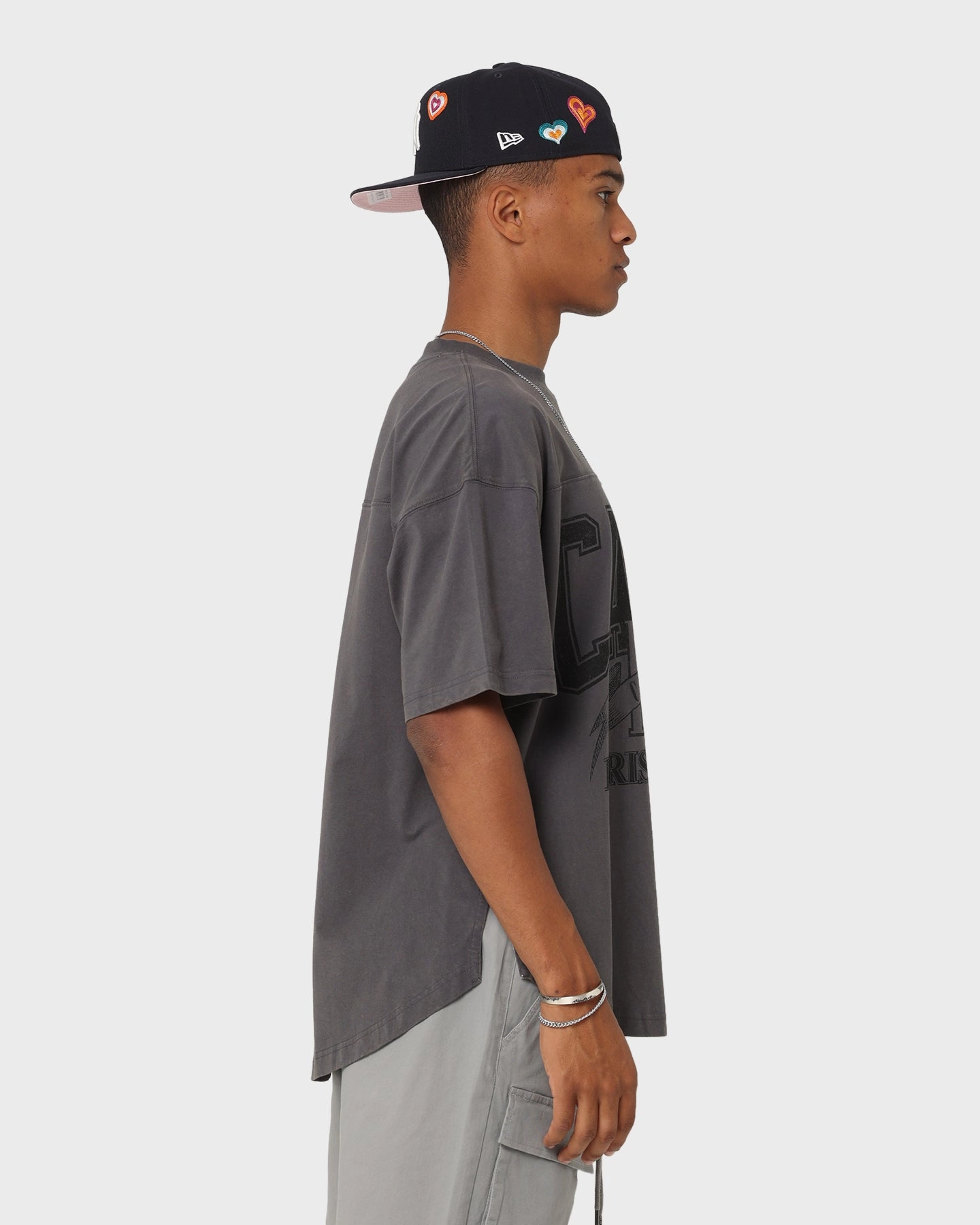 Classic Trend Look Carr?? Champs G.I Oversized T-Shirt Black