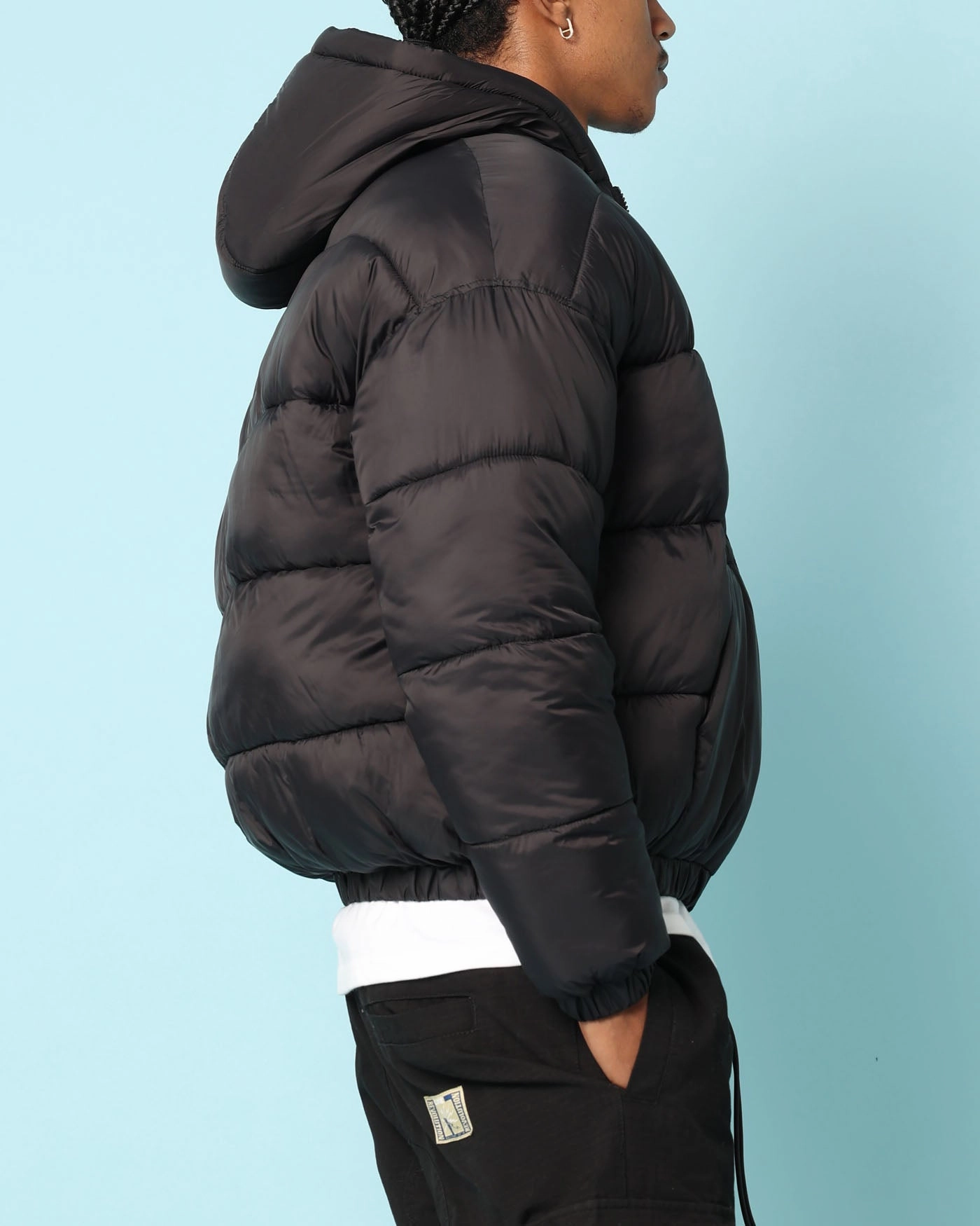 Carr?? Odyssey Puffer Jacket Black Teflon Coated Fabric