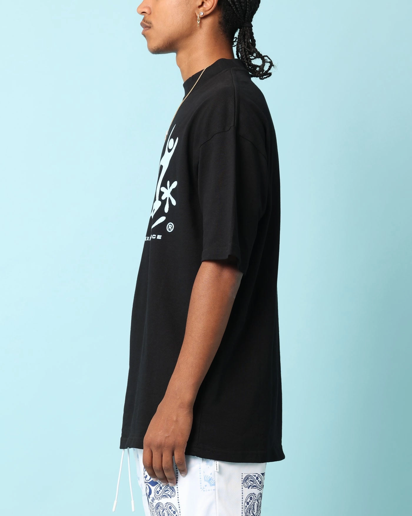 Carr?? Raver Oversized T-Shirt Black sports activity Christmas