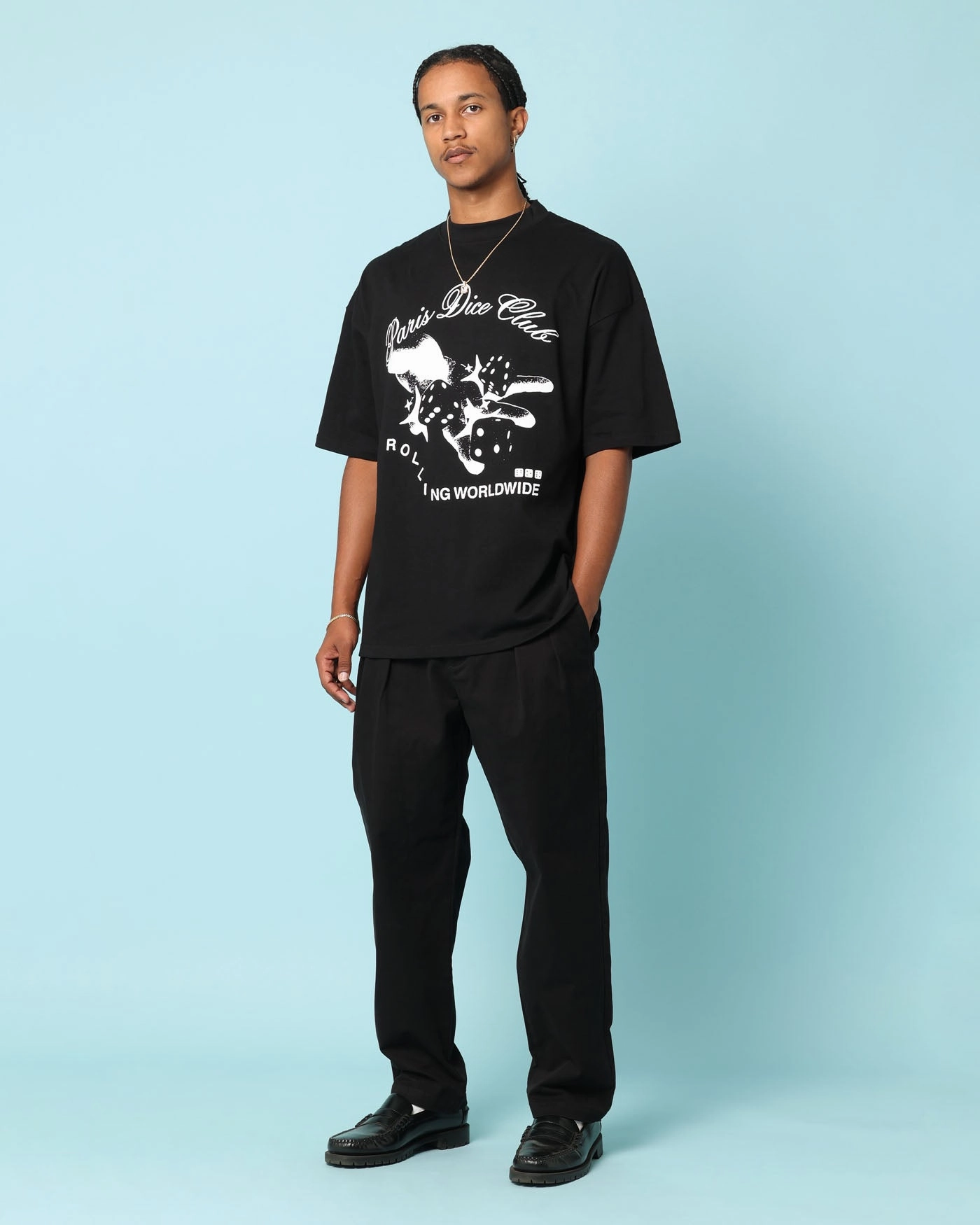 Carr?? Rollers Oversized T-Shirt Black Outdoor Comfort Streetwear attitude