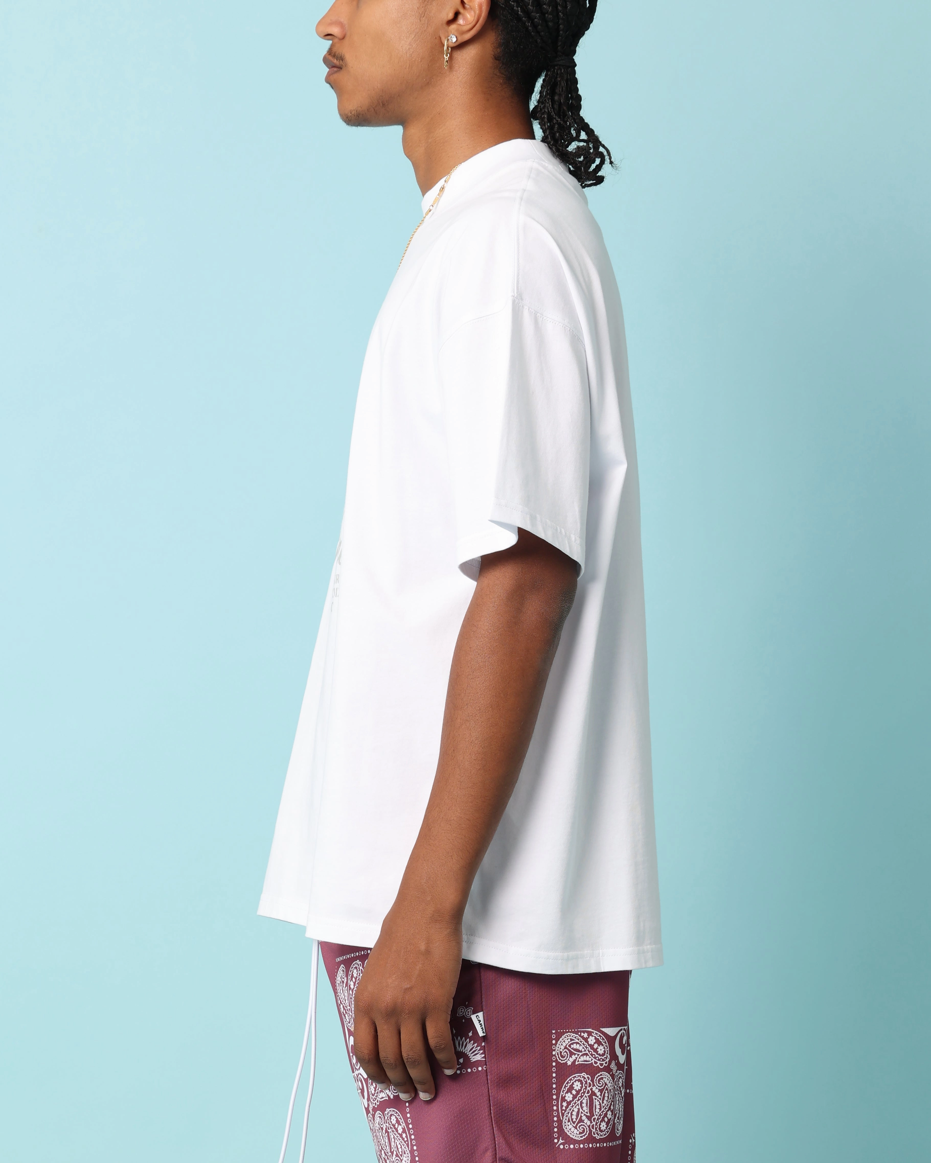 Relax Outfit Carr?? Stallion Oversized T-Shirt White