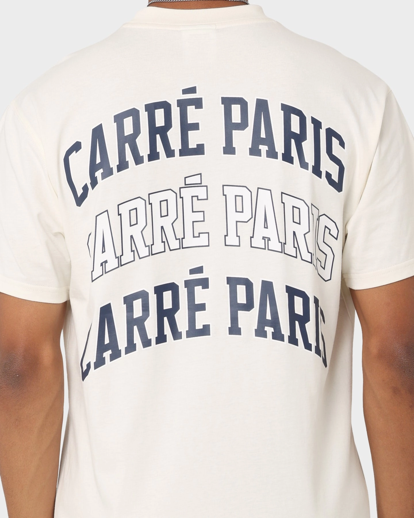 Carr?? Team Oversized T-Shirt Off White Easy Care Versatile Fit