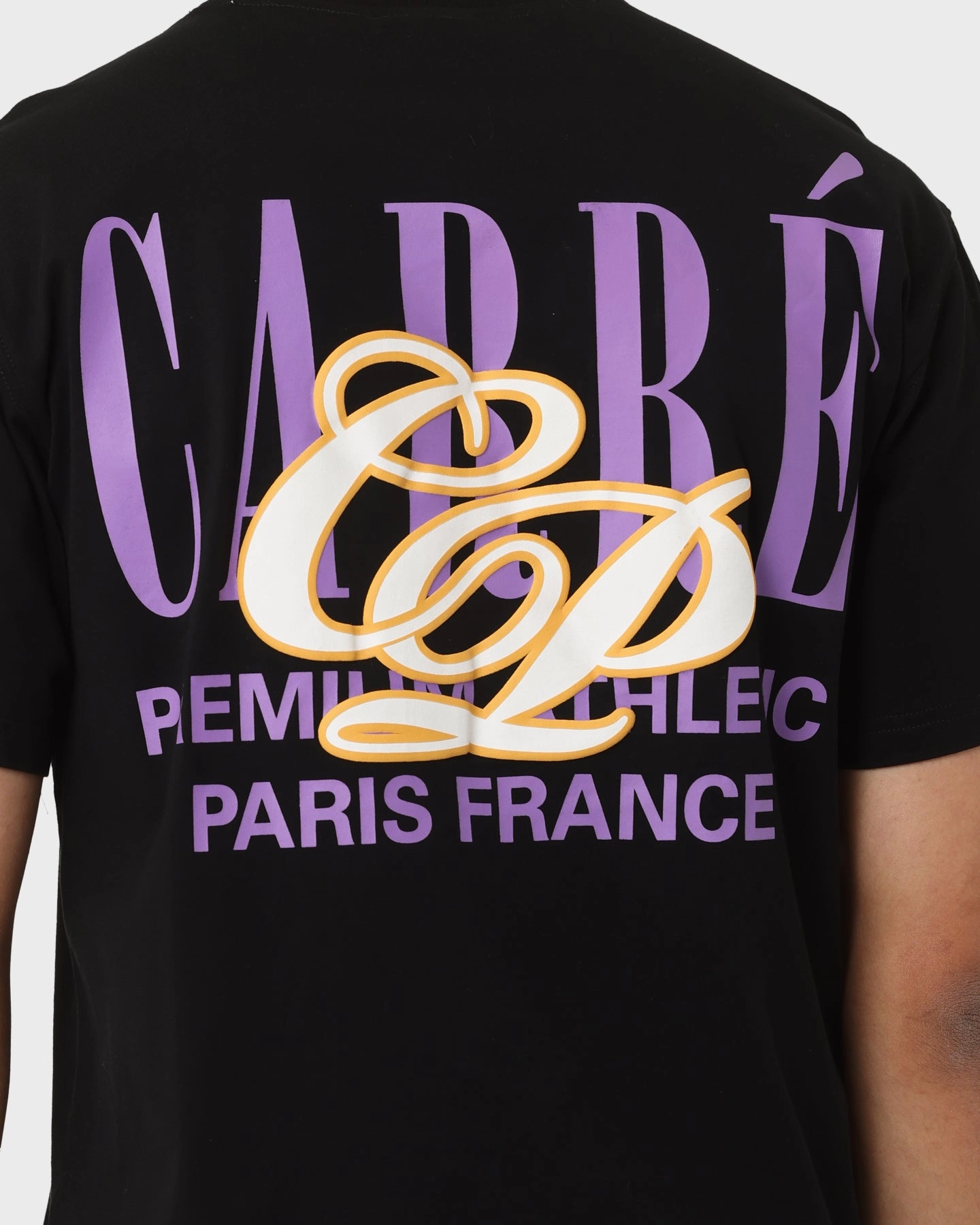 Carr?? Top Team Oversized T-Shirt Black Durable Stitching