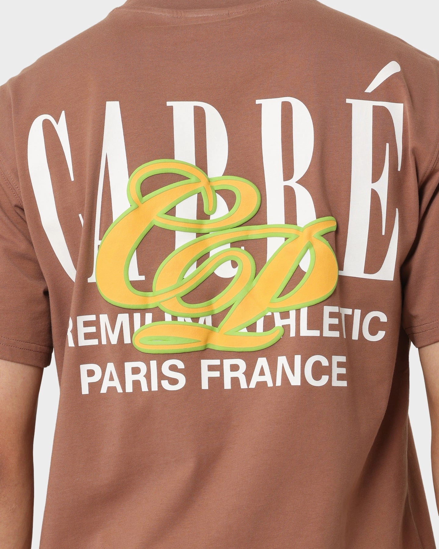 Carr?? Top Team Oversized T-Shirt Brown Timeless Must-Have Sleek Layer
