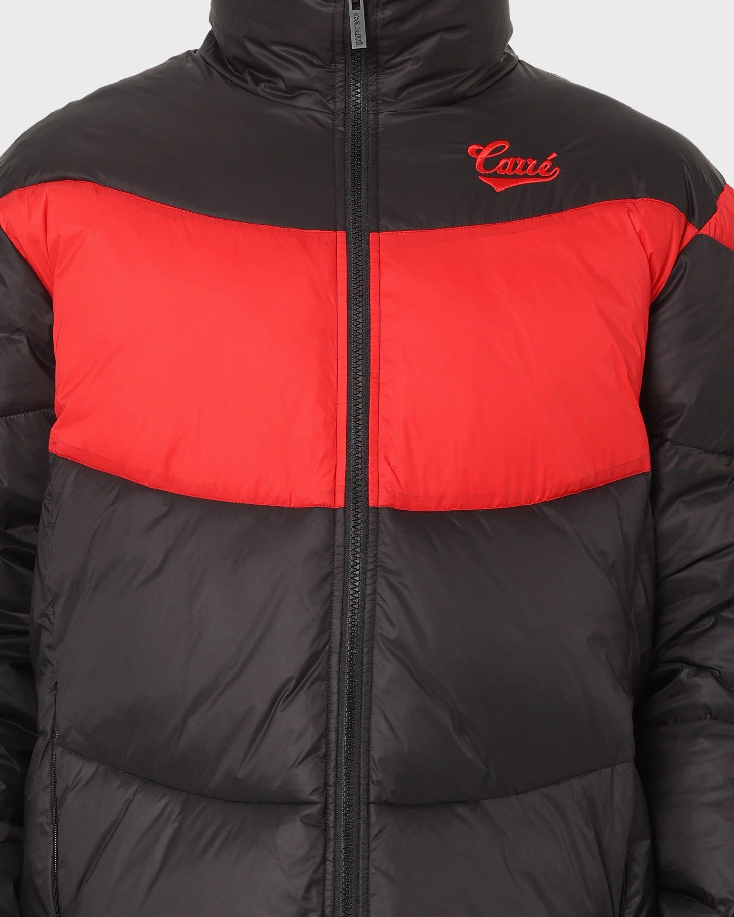 Carr?? Wave Puffer Jacket Black/Red Versatile Outerwear