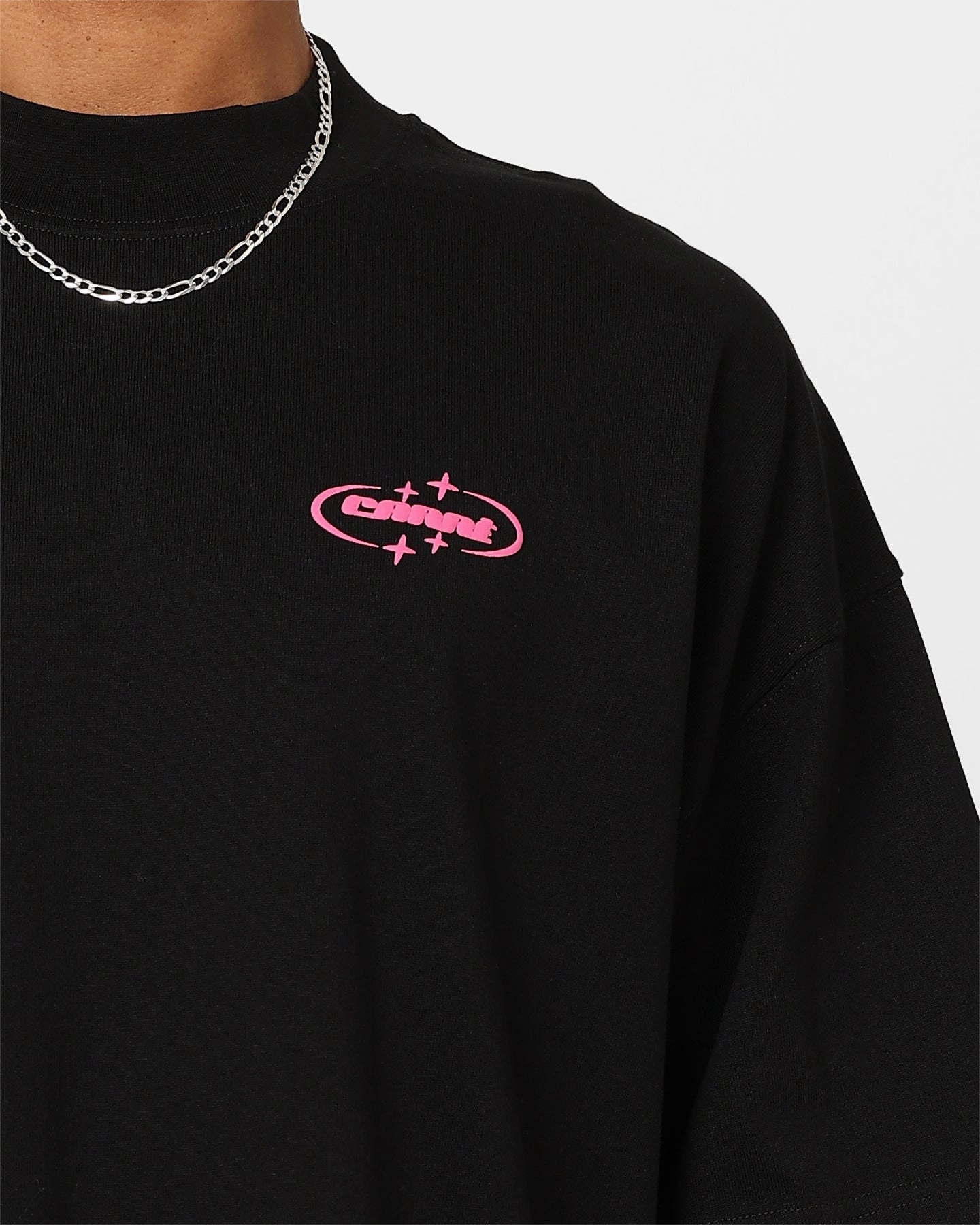 Cozy Wardrobe Carre 2K Heavyweight Oversized T-Shirt Black