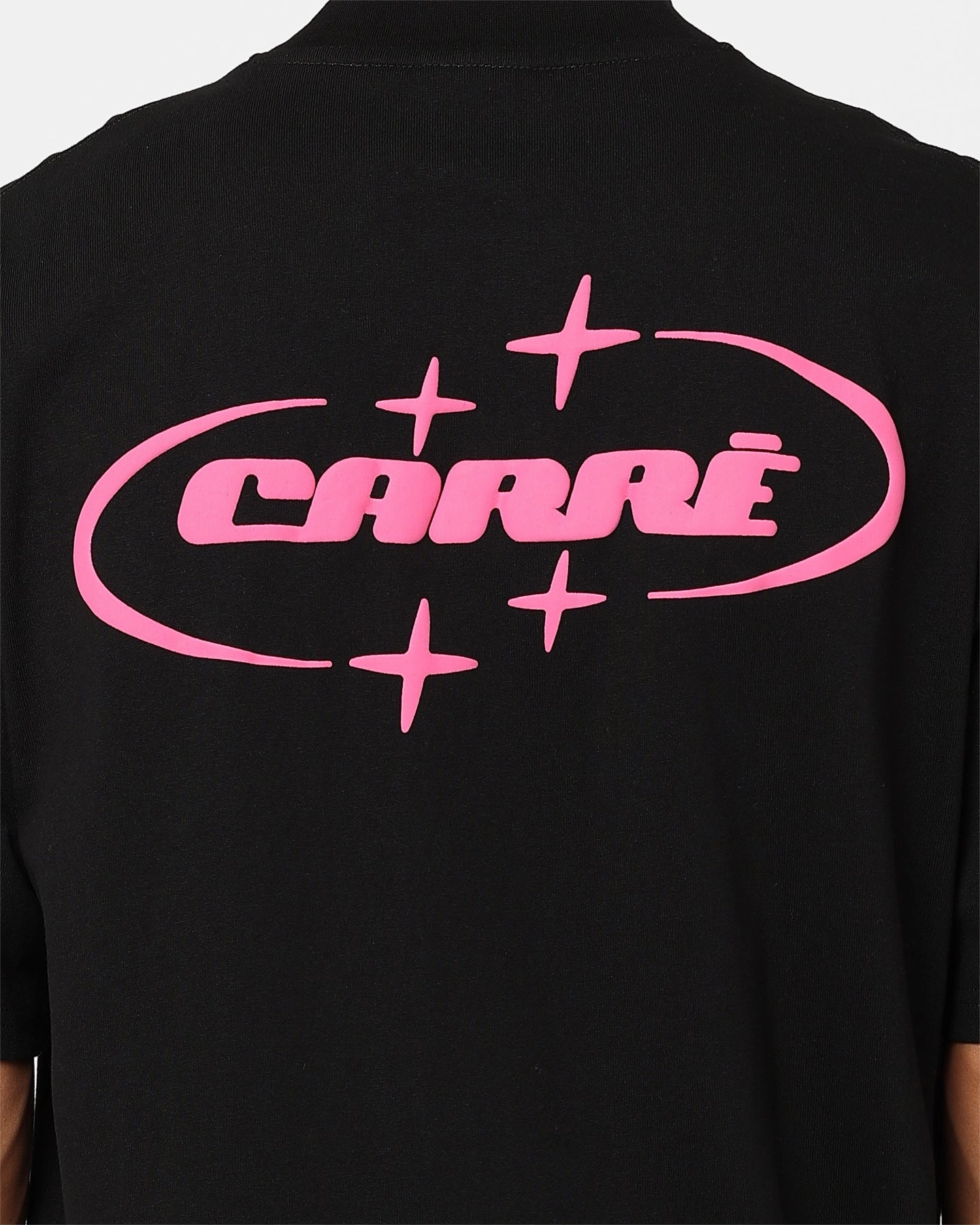 Chafe Free Armhole quick-drying Carre 2K Heavyweight Oversized T-Shirt Black