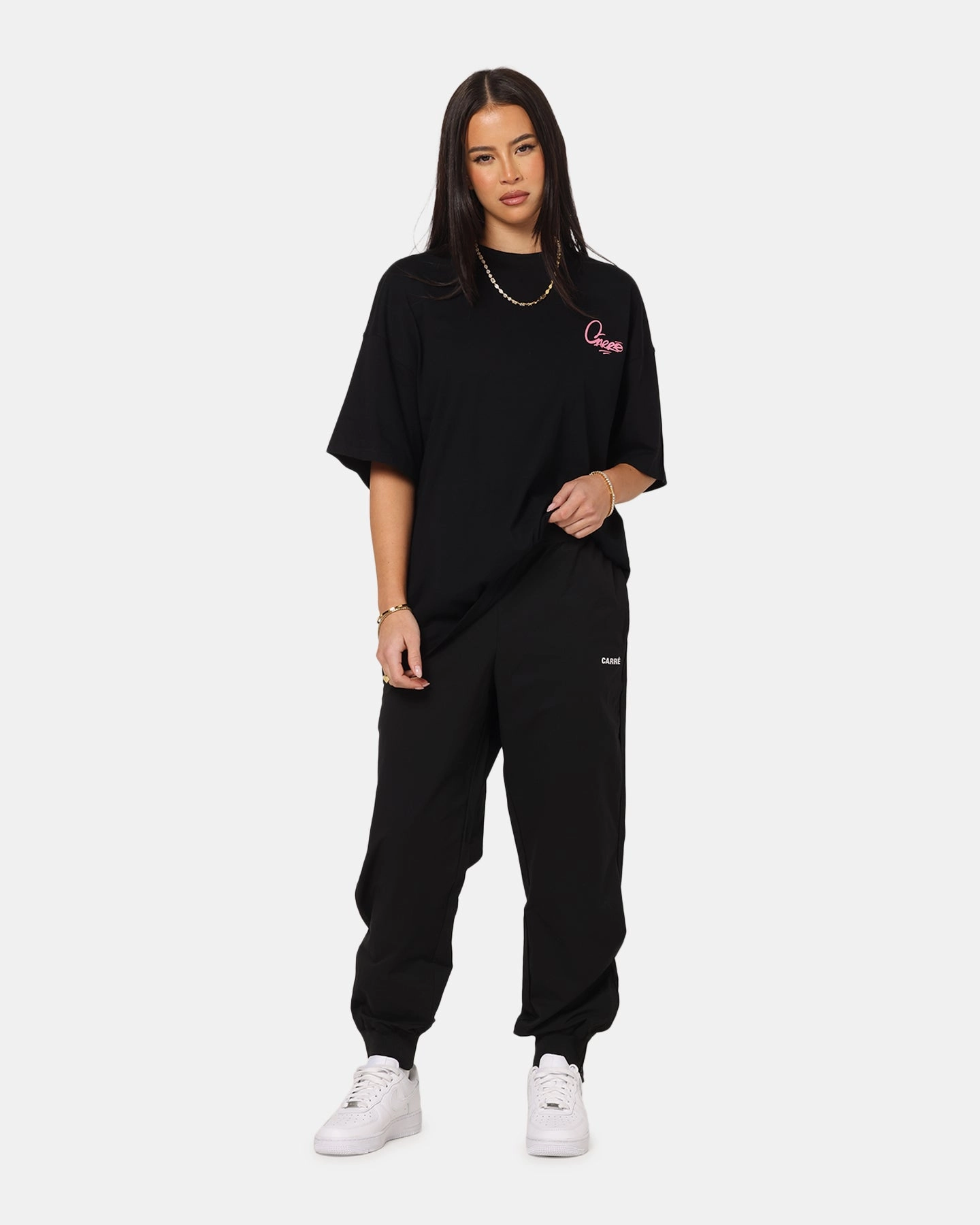 Carre All Star Joggers Black Anti Static Lining