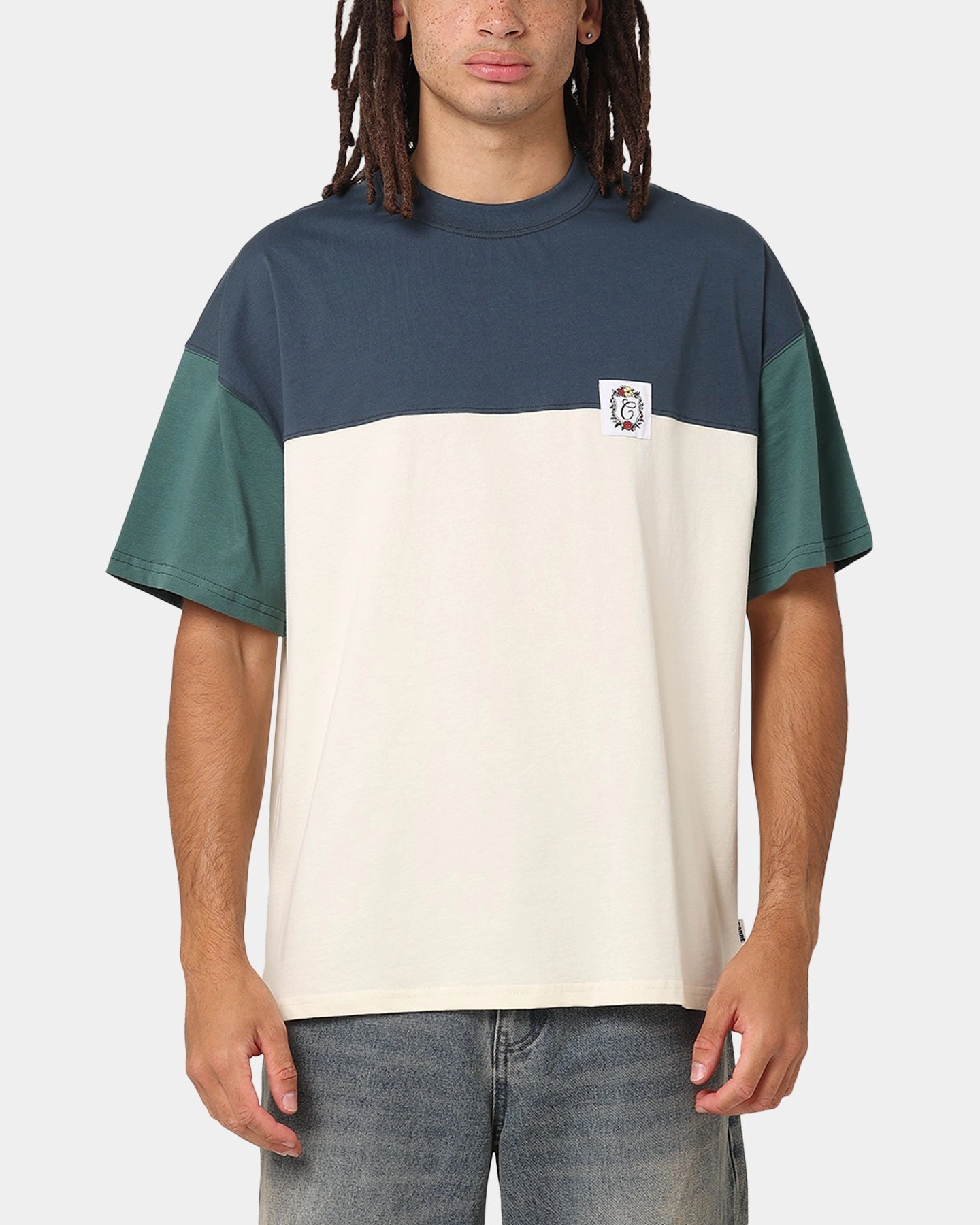 Stylish Details Carre Avant Oversized T-Shirt Multi