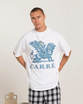 cyber monday Carre Brave Oversized T-Shirt White