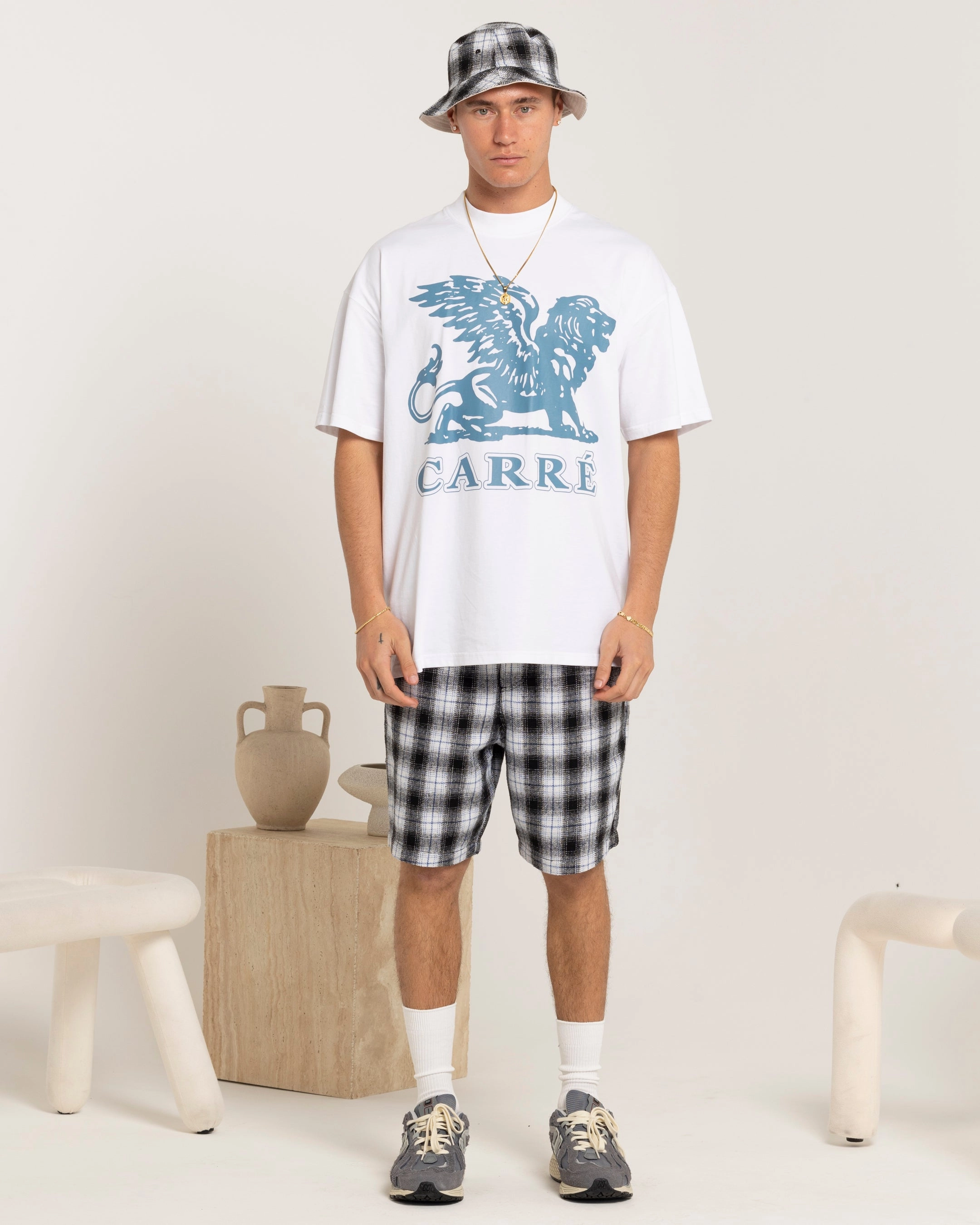 sale season Carre Brave Oversized T-Shirt White