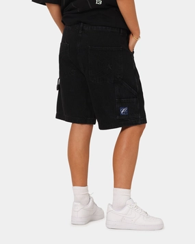 Carre C-Star Denim Shorts Black Wash Soft and Stretchy