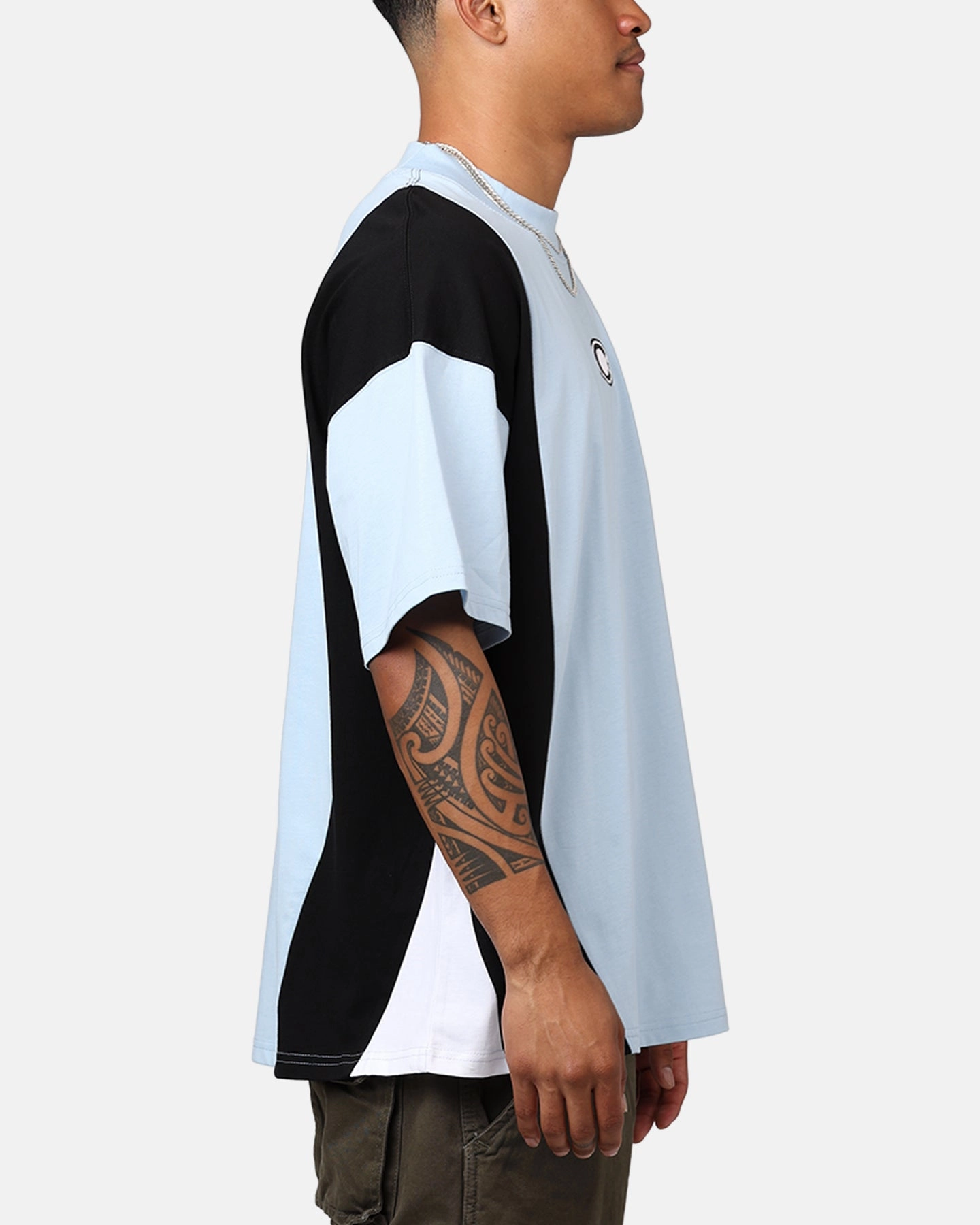 Carre C-Star Oversized T-Shirt Light Blue Sleeveless freedom
