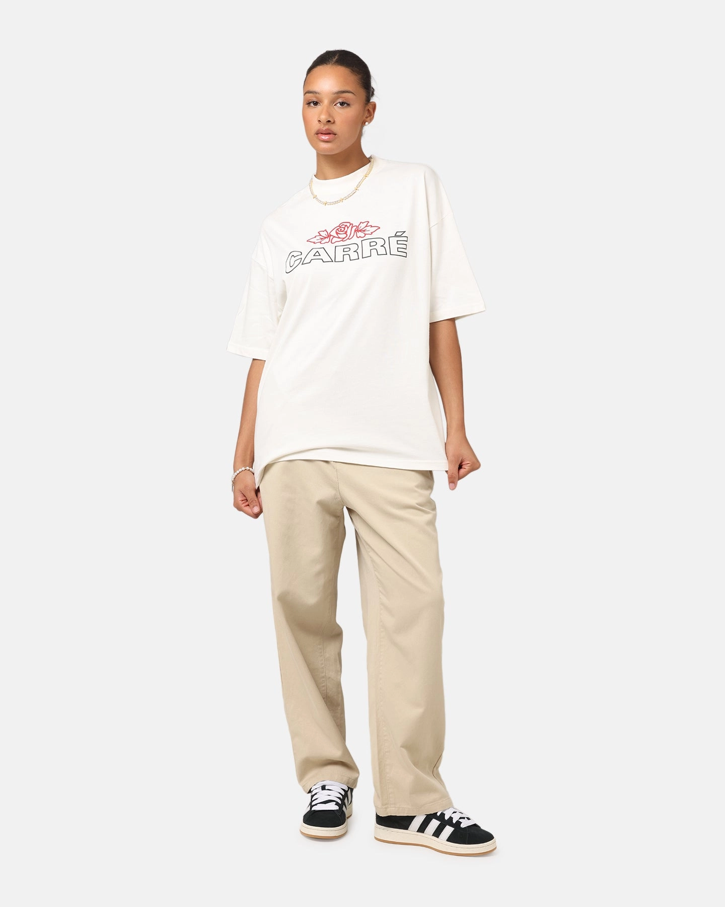 Timeless Design Weekend Wear Carre C-Track Pant Khaki