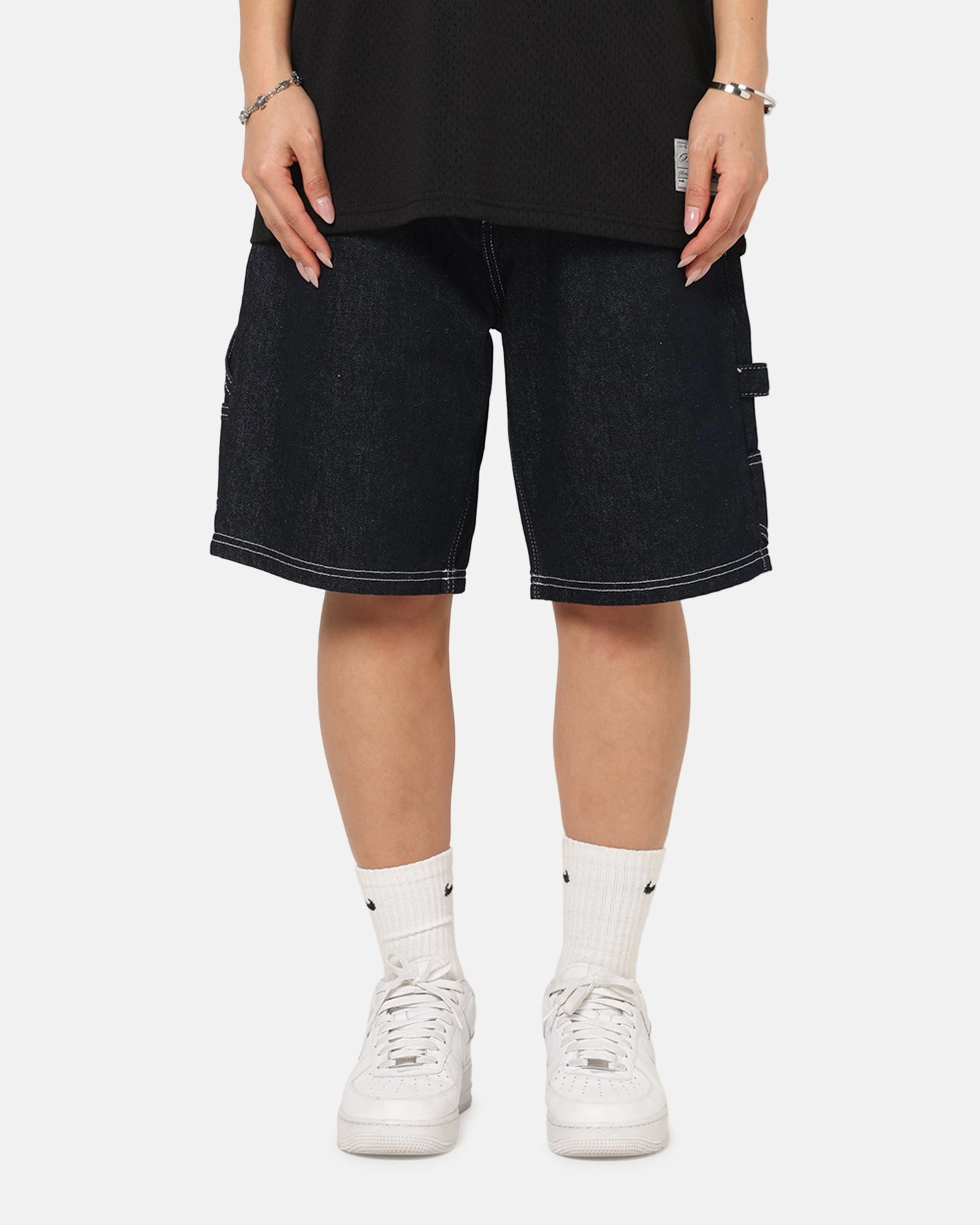 Carre Carpenter Jorts Indigo Denim No Iron Weather resistant