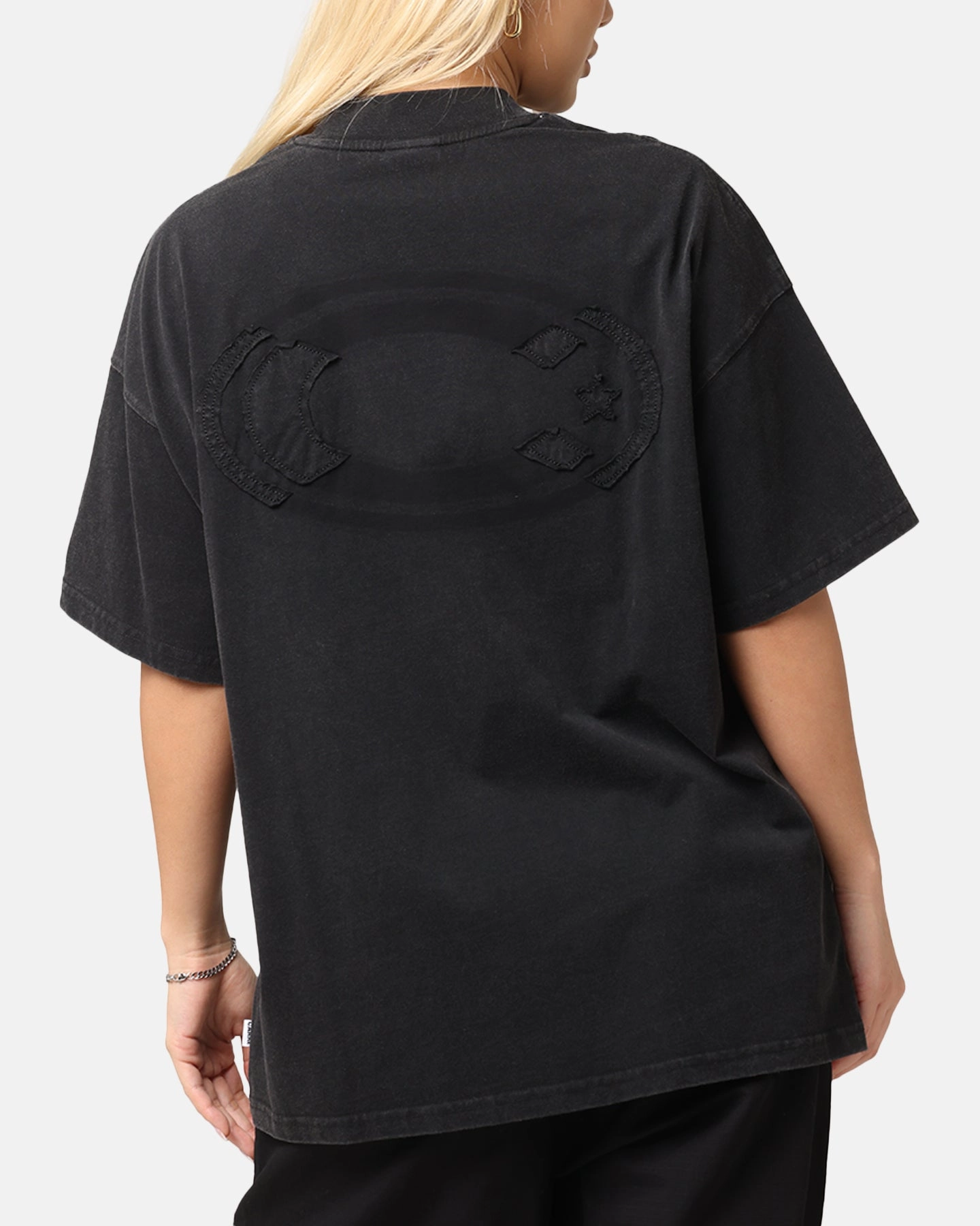 Carre Con-Star Oversized T-Shirt Washed Black Trendy Piece