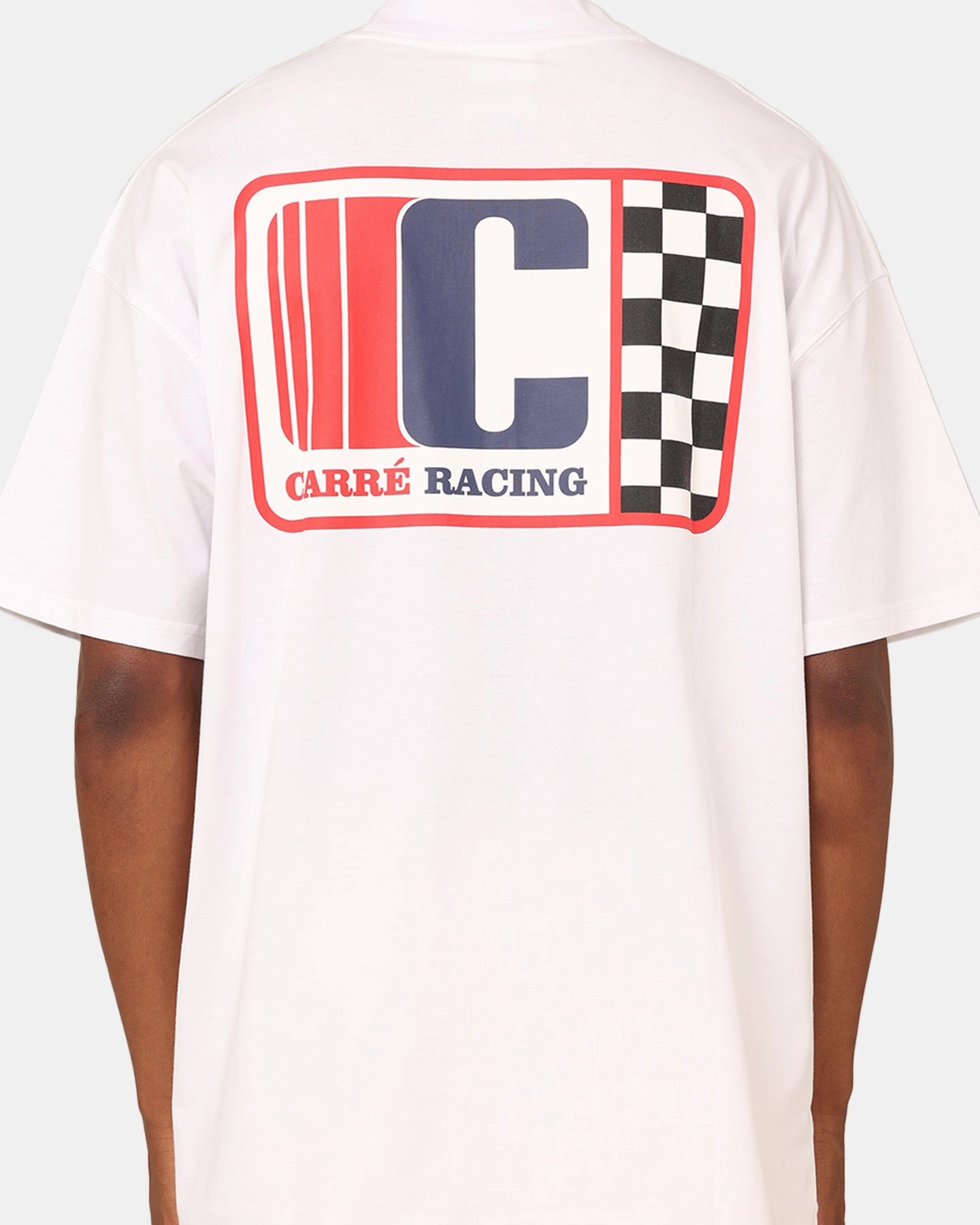 ethical Carre Course Oversized T-Shirt White