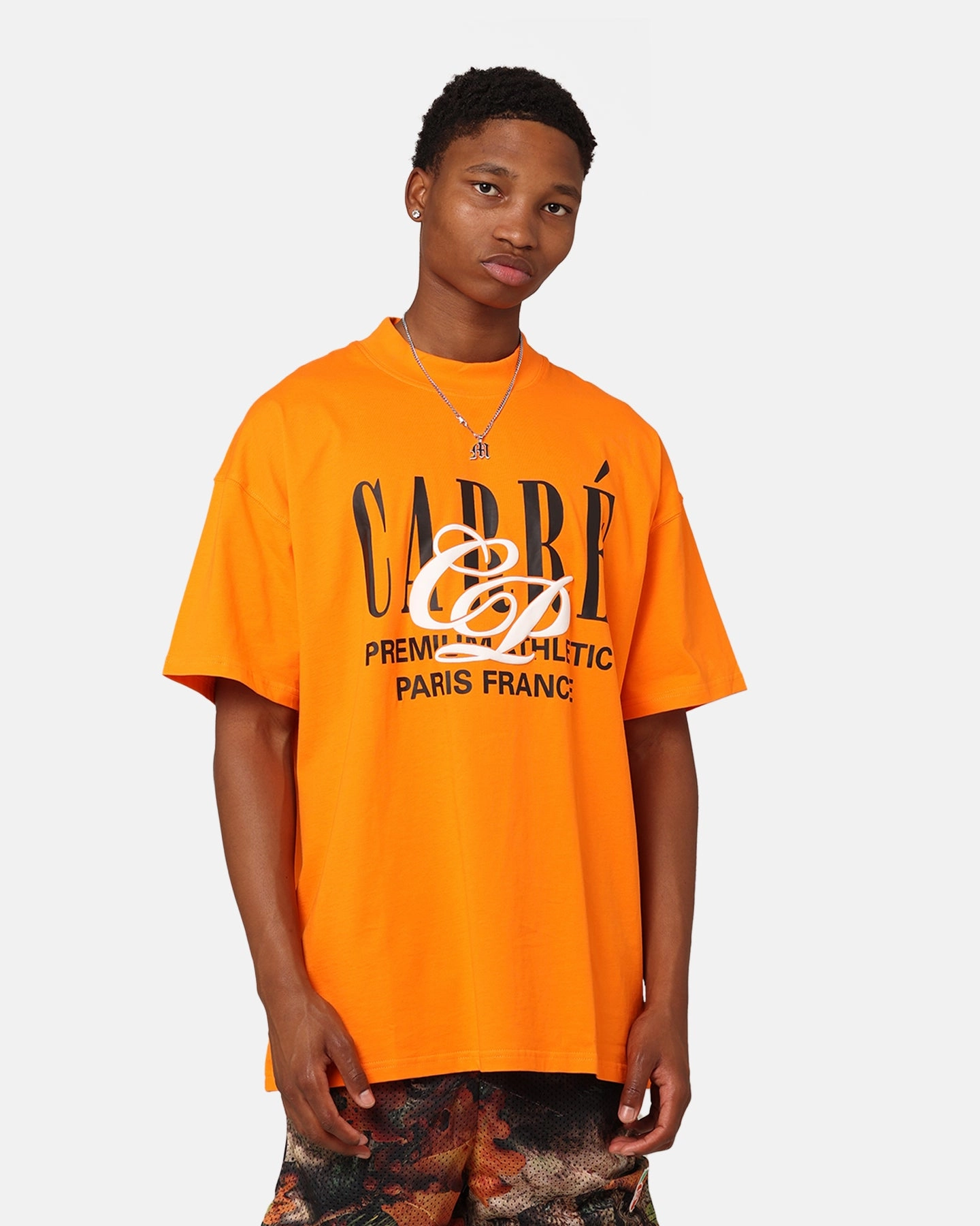 Fashion-Forward Carre CP Team Oversized T-Shirt Orange