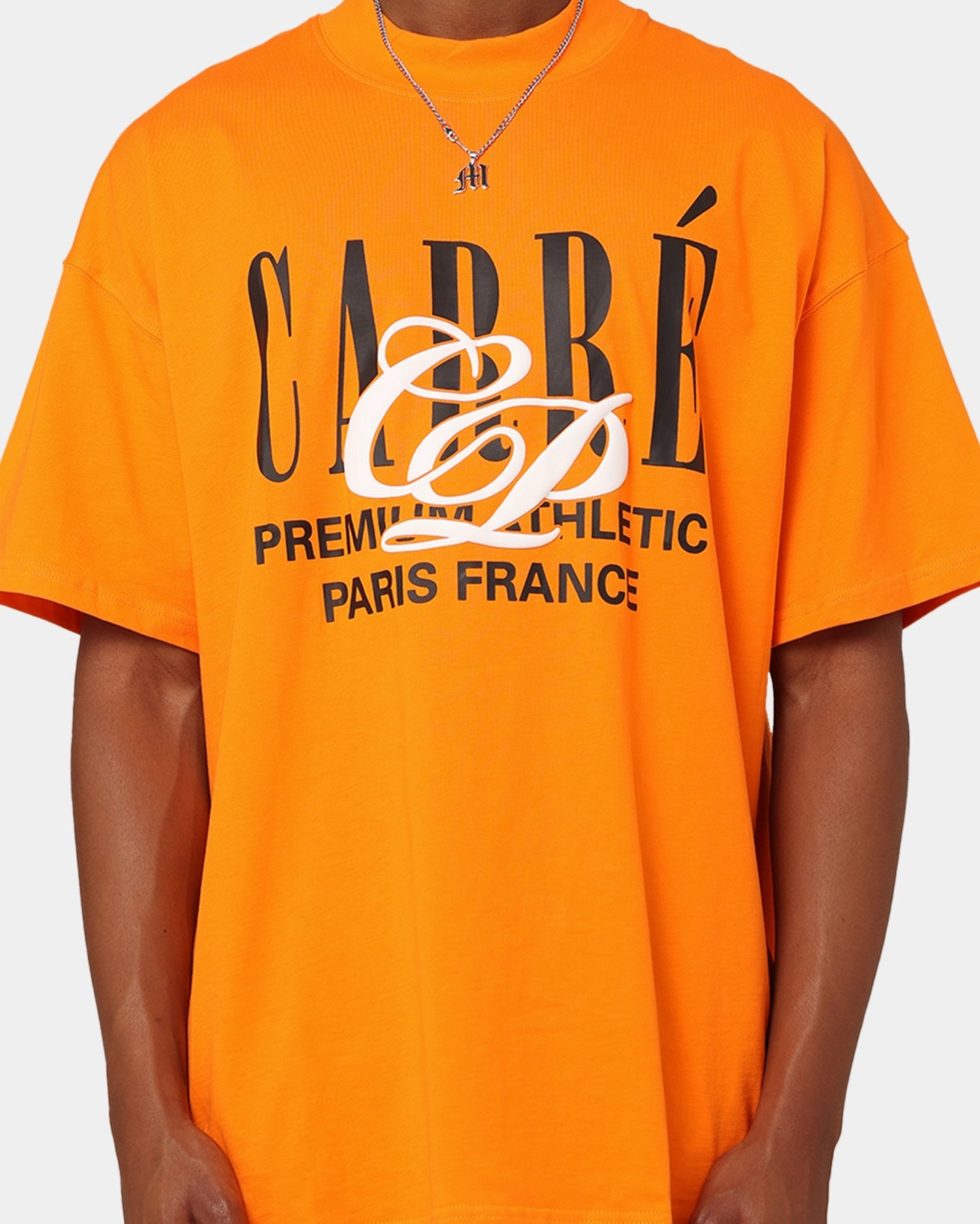 Long Sleeve Carre CP Team Oversized T-Shirt Orange