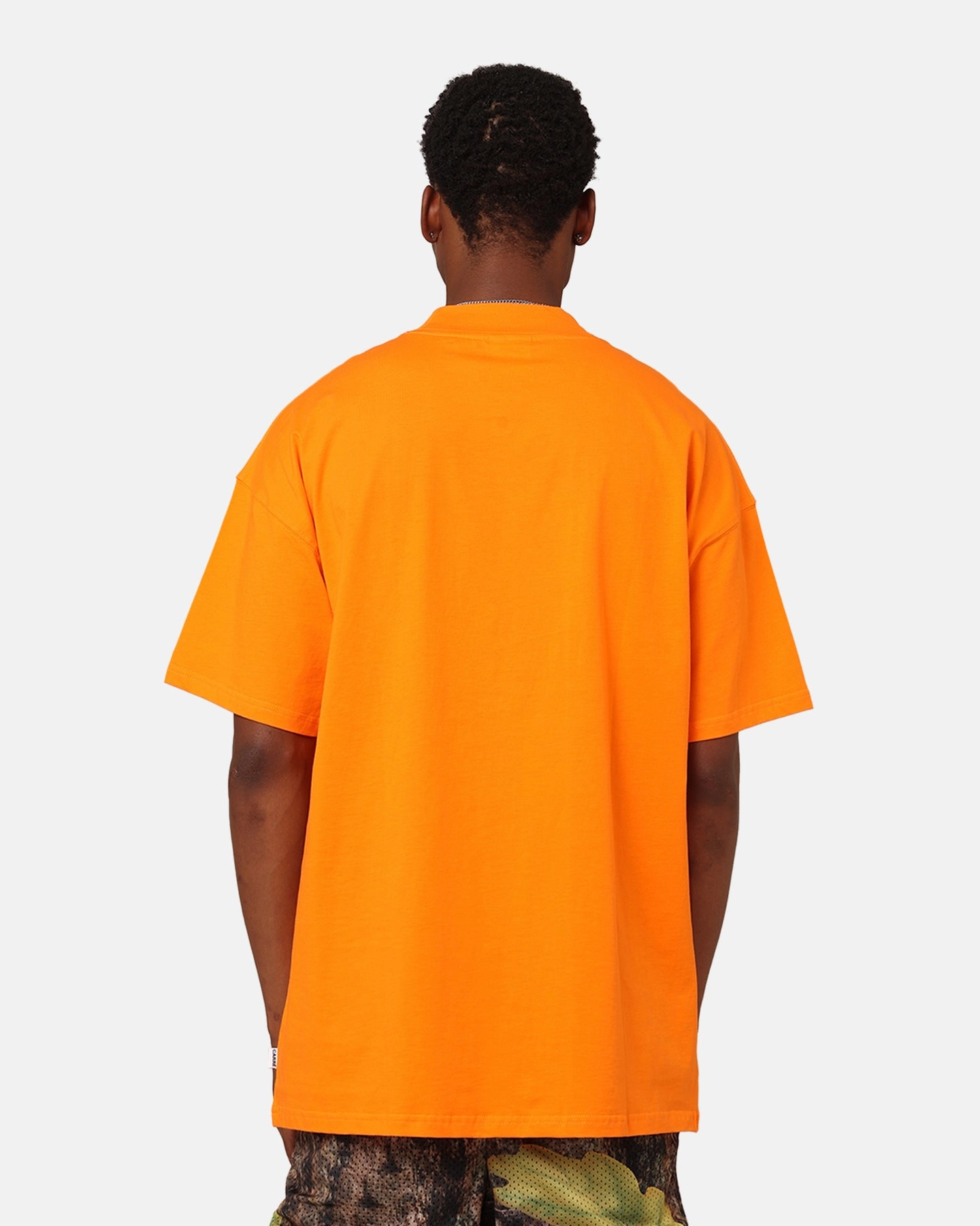 Seasonal Smart Versatile Piece Carre CP Team Oversized T-Shirt Orange