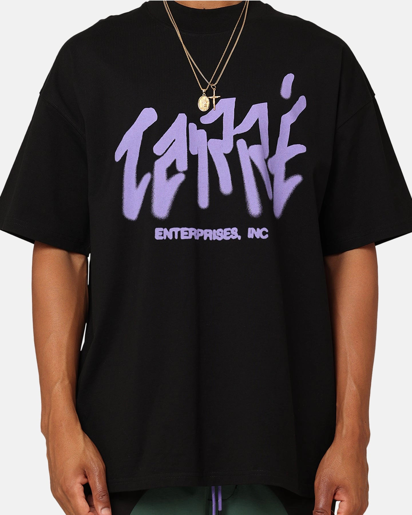 Carre Enterprise Oversized T-Shirt Black Urban Streetwear