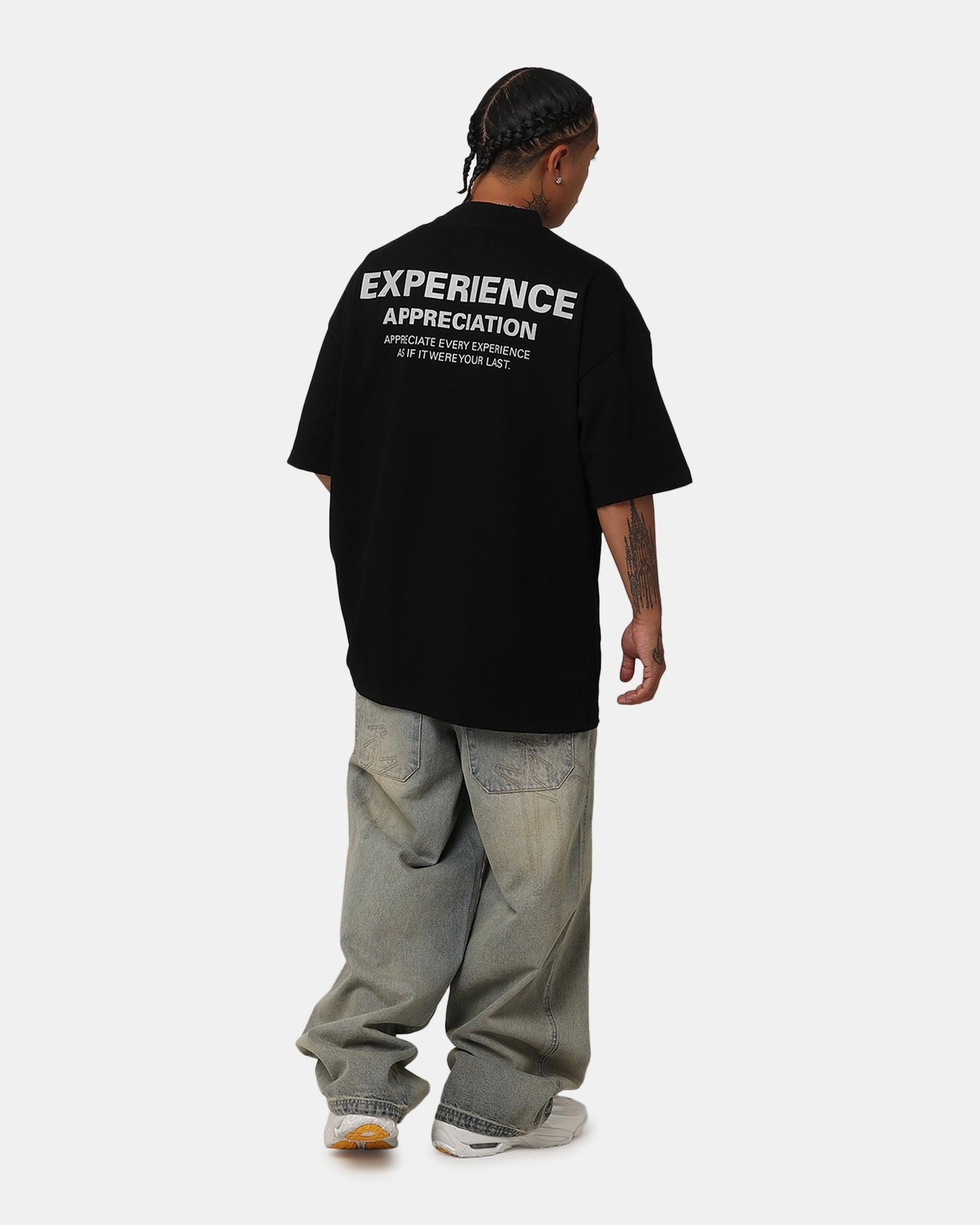 Carre Experienced Mock Oversized T-Shirt Black Outdoor Ready