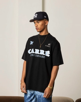 Carre Formula Oversized T-Shirt Washed Black ReinforcedHems