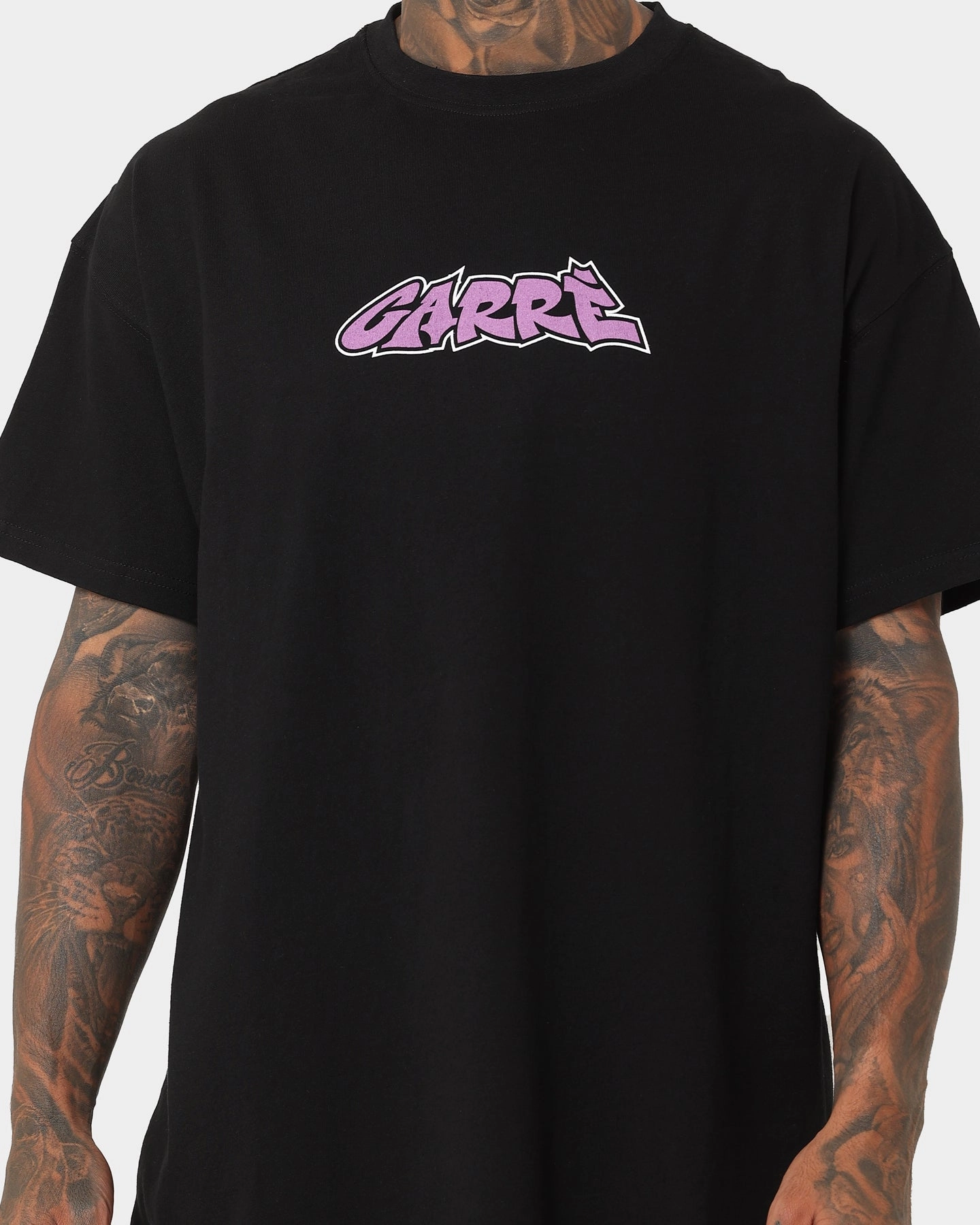 Carre Friend Oversized T-Shirt Black hypoallergenic