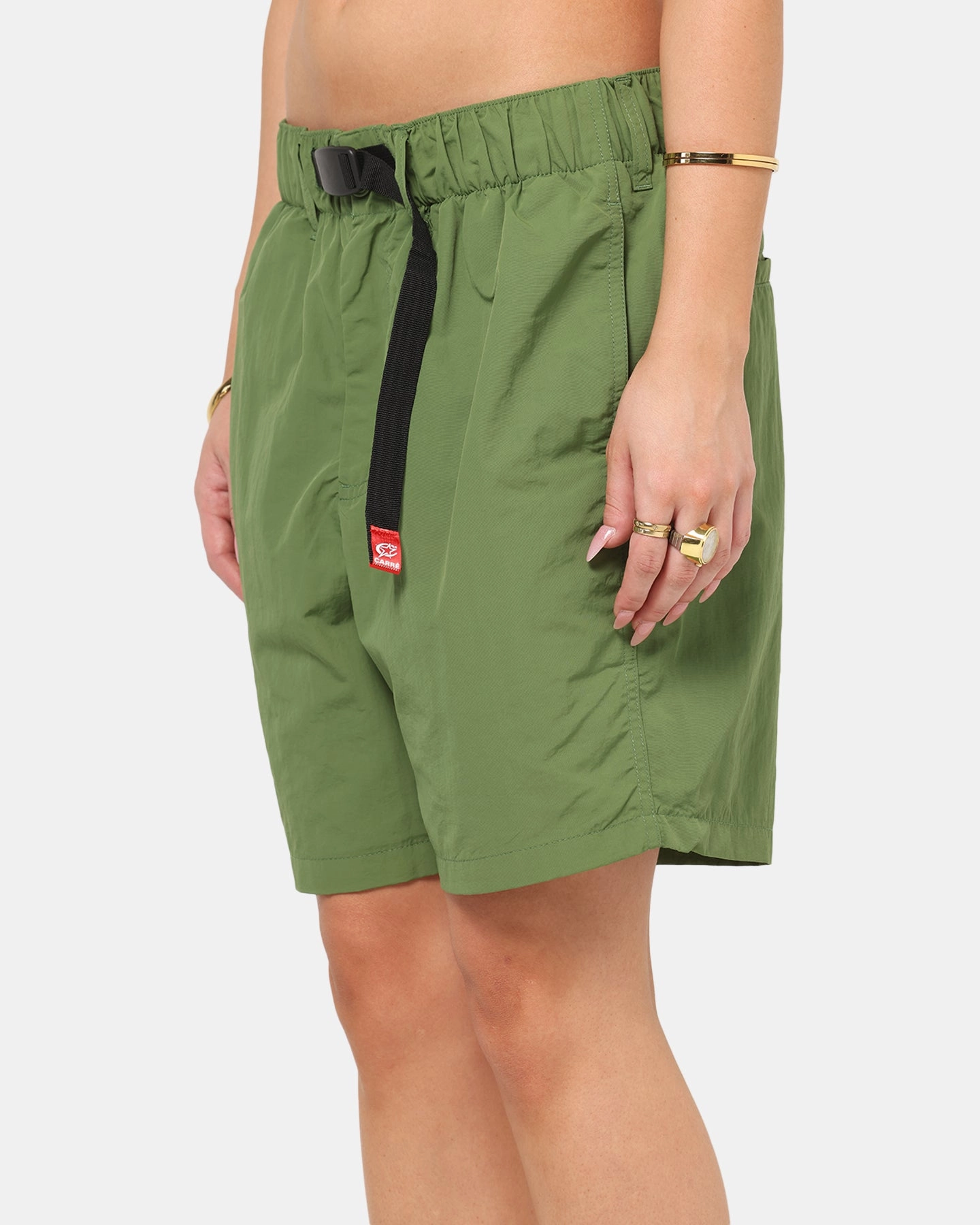 Timeless Look Outdoor Comfort Fit Carre International Shorts Khaki