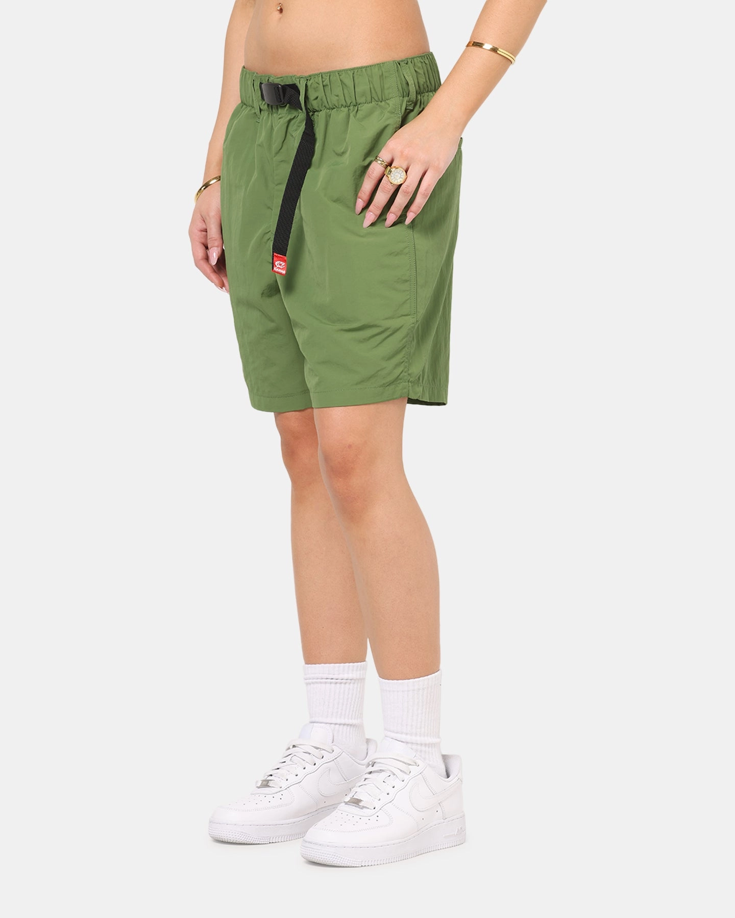 Carre International Shorts Khaki Performance Support ThermalRegulation